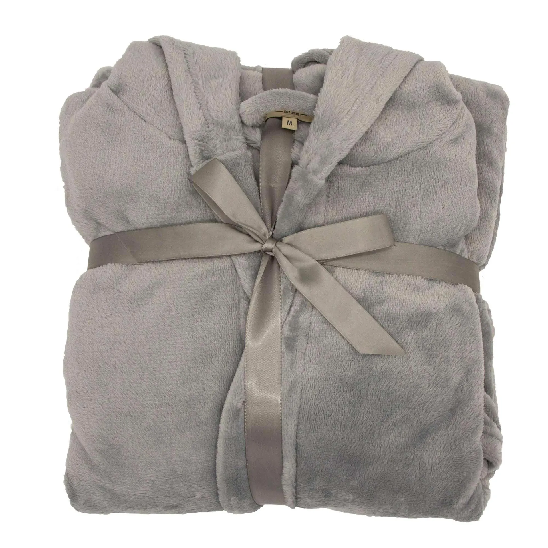 Hutson Harbour Hooded Robe - Grey