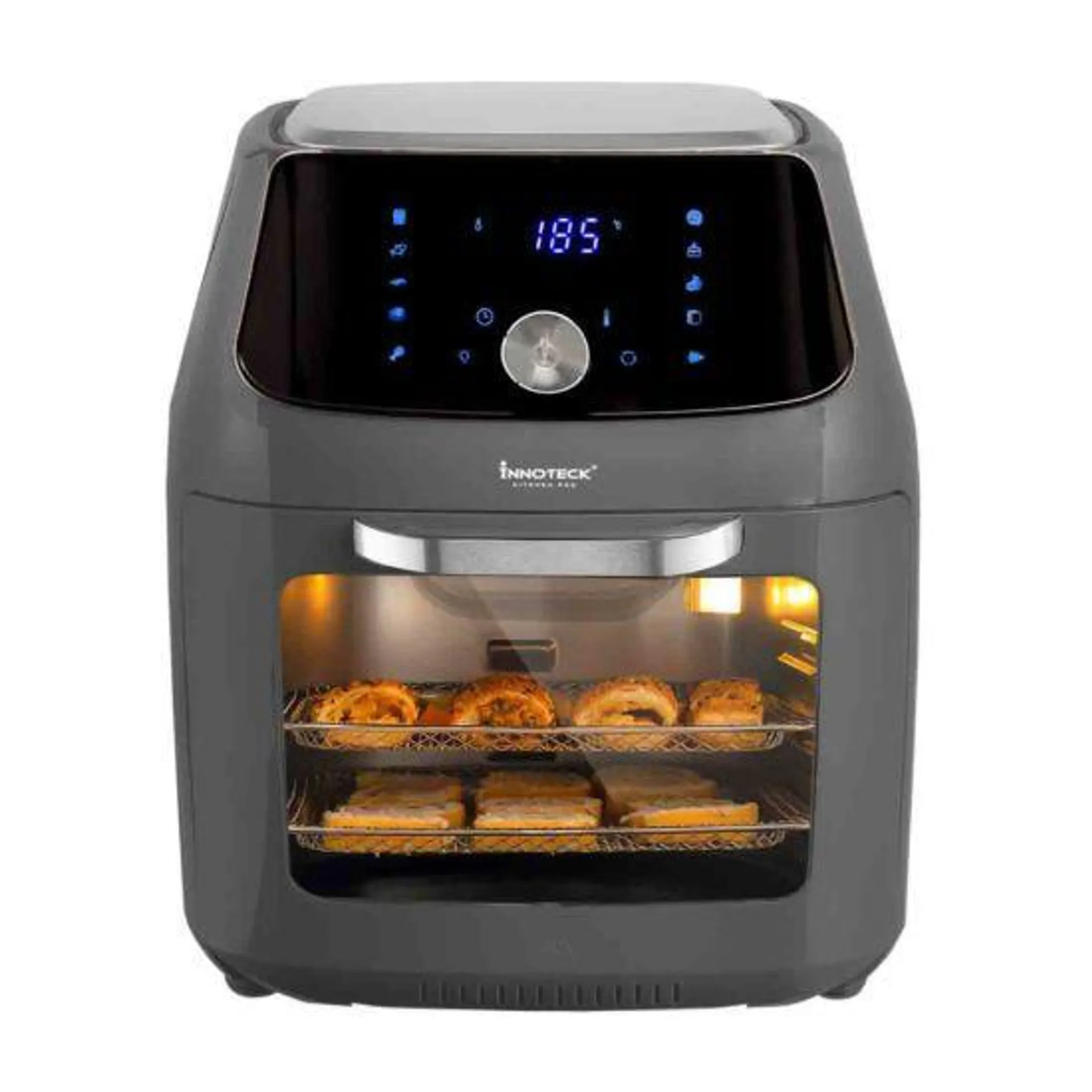 Innoteck DS-5257 Kitchen Pro Digital 16L Air Fryer With Rotisserie And Dehydrator - Grey