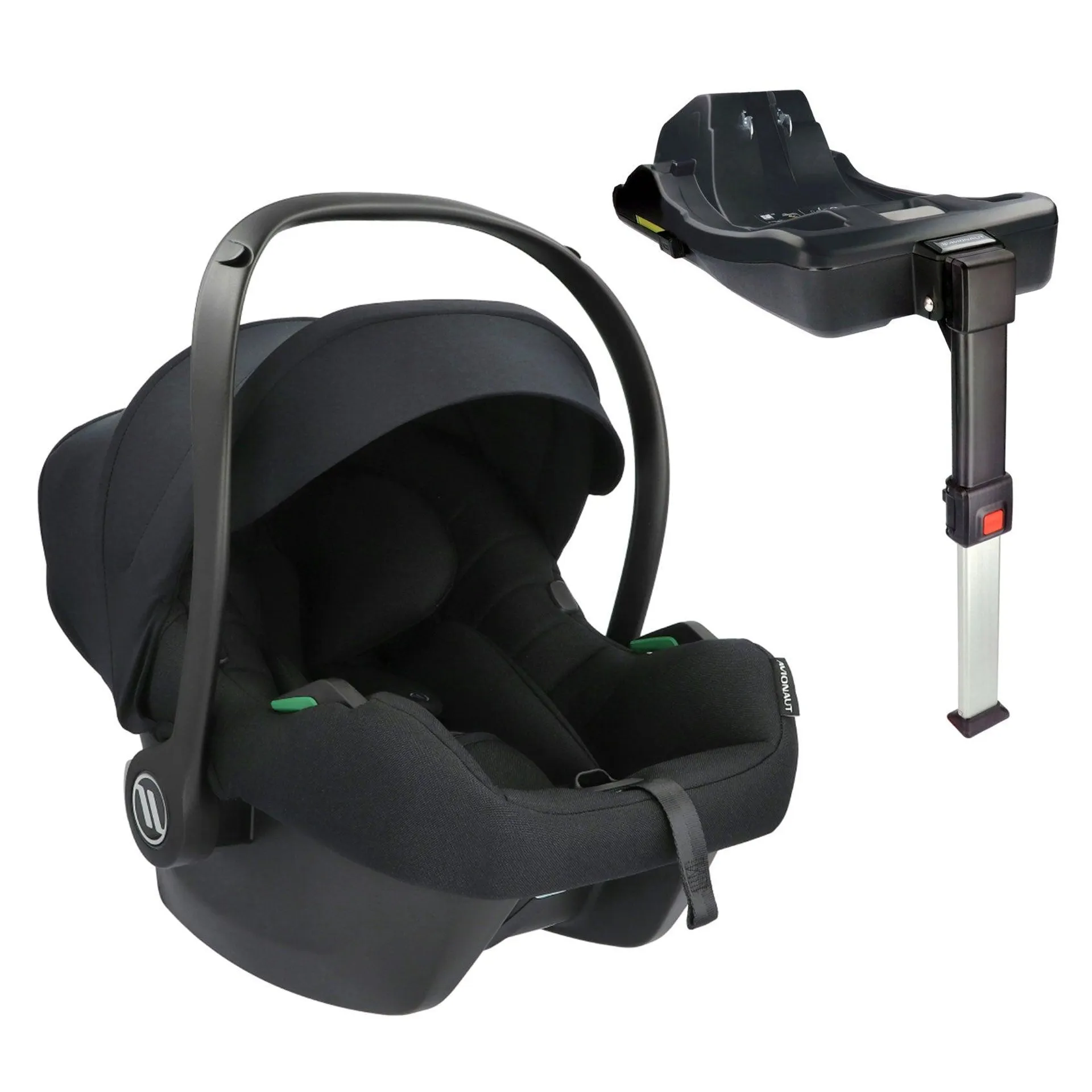 Avionaut Cosmo 2.0 & Isofix Base in Black