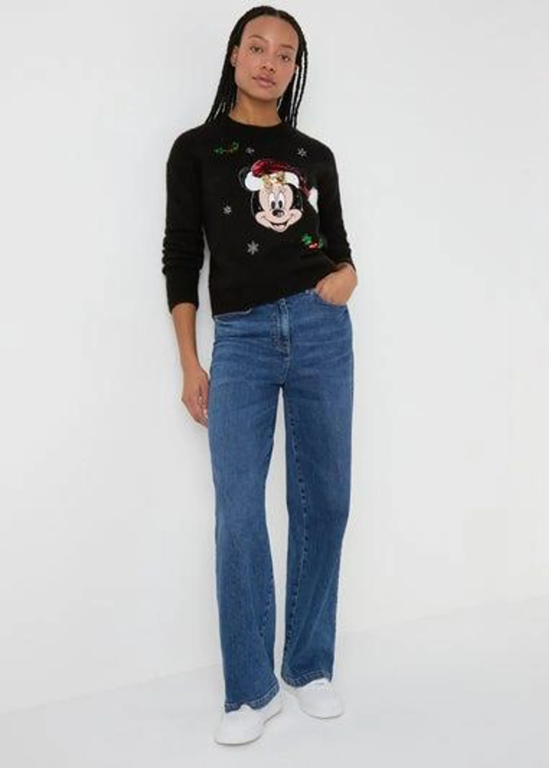 Disney Black Christmas Jumper