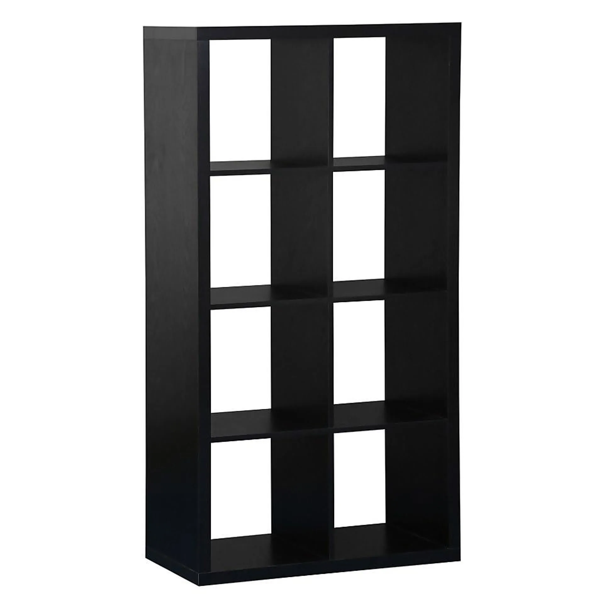 2x4 Storage Cube - Black Ash Effect