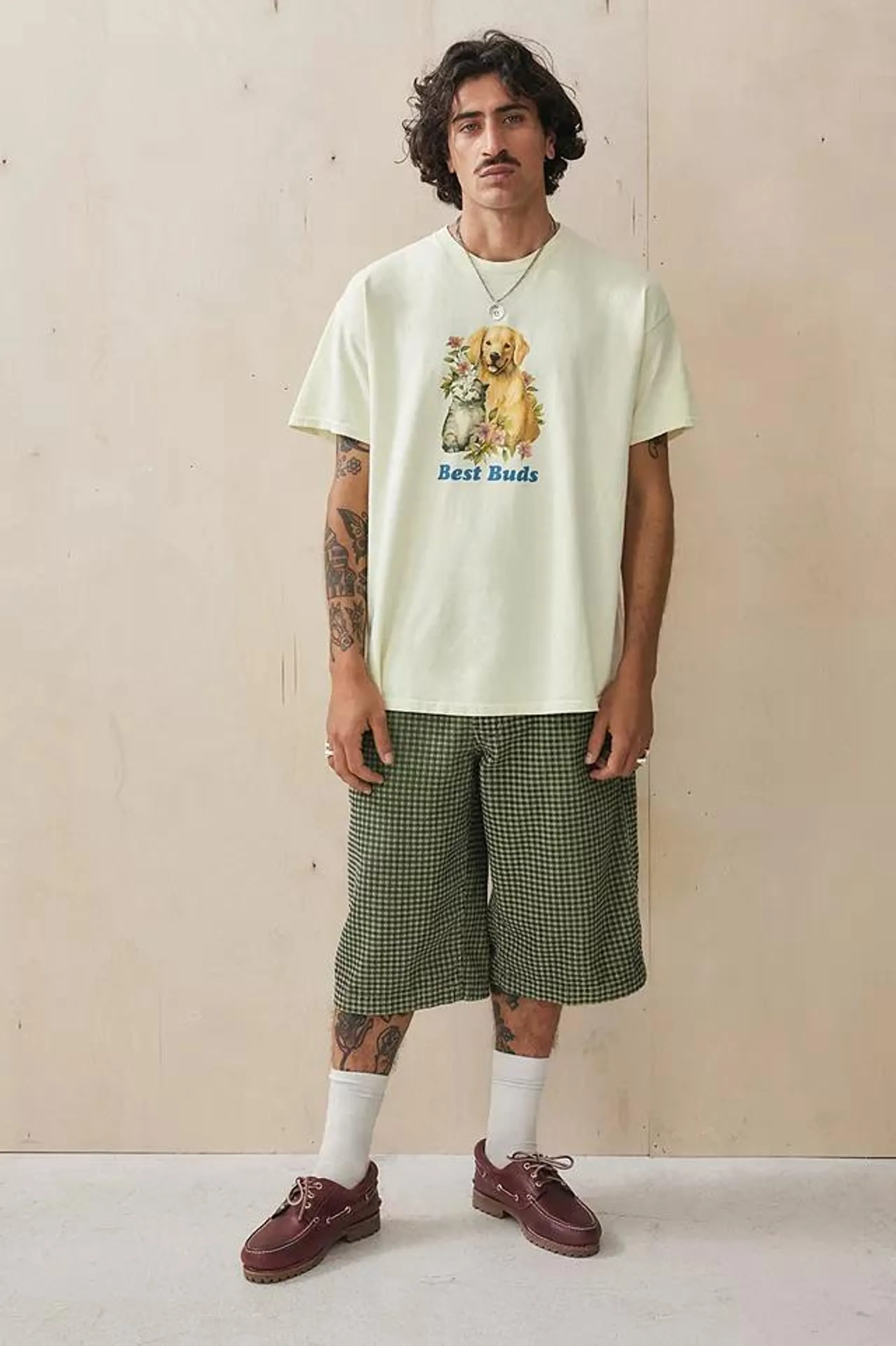 UO Yellow Best Buds T-Shirt