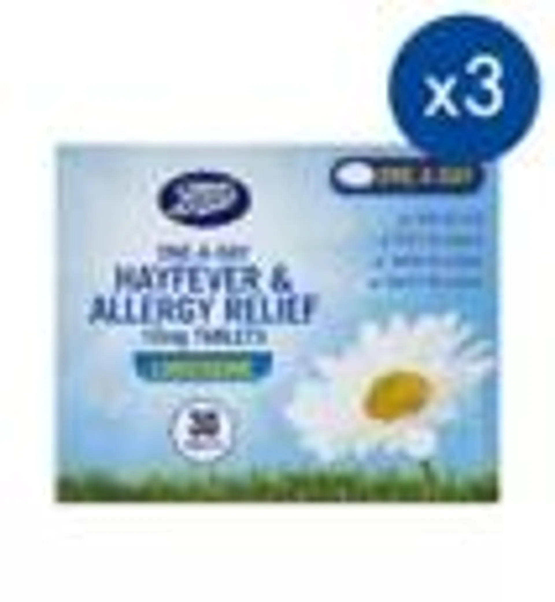Boots One-a-Day Hayfever & Allergy Relief 10mg Tablets - 30 Tablets
