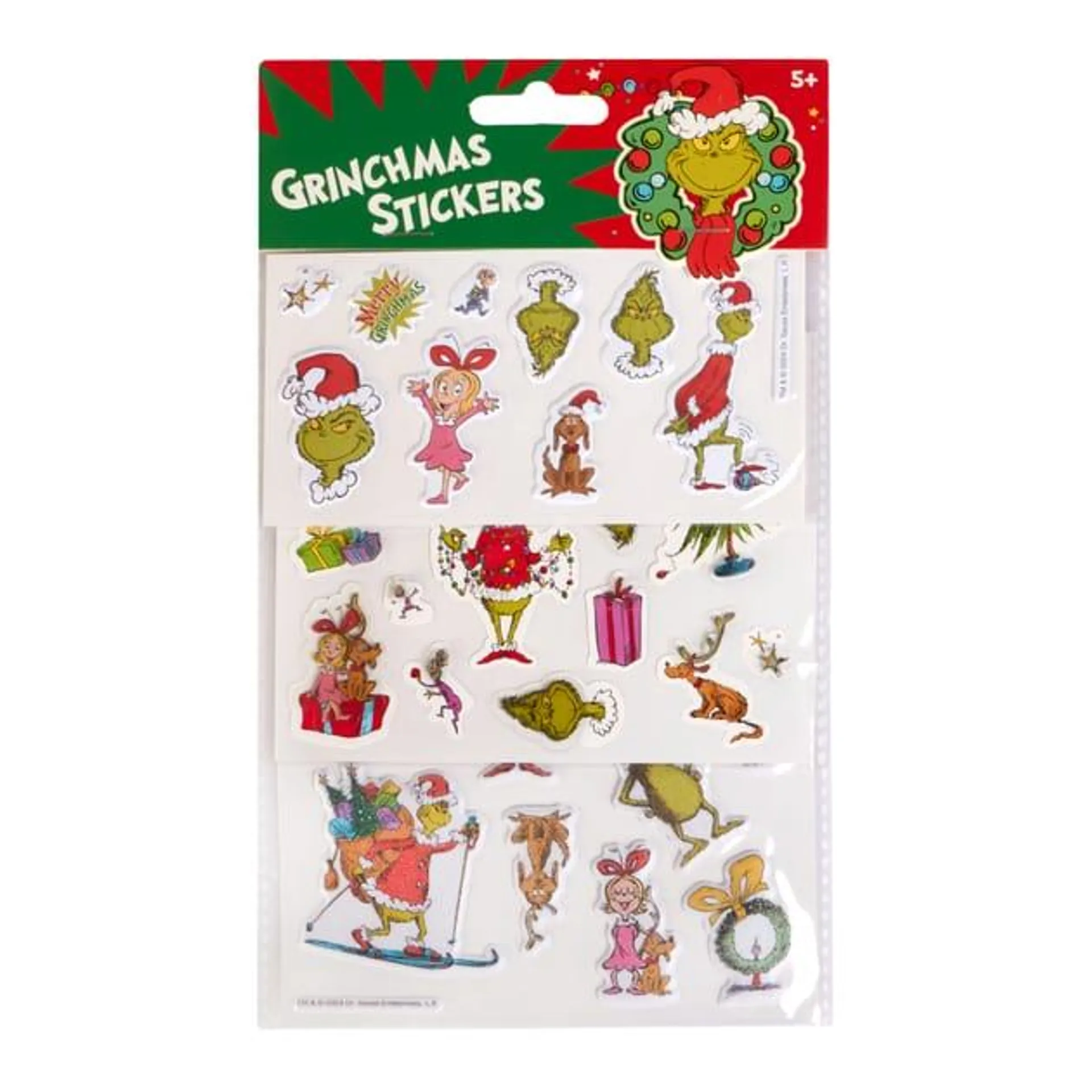 Grinch Stickers