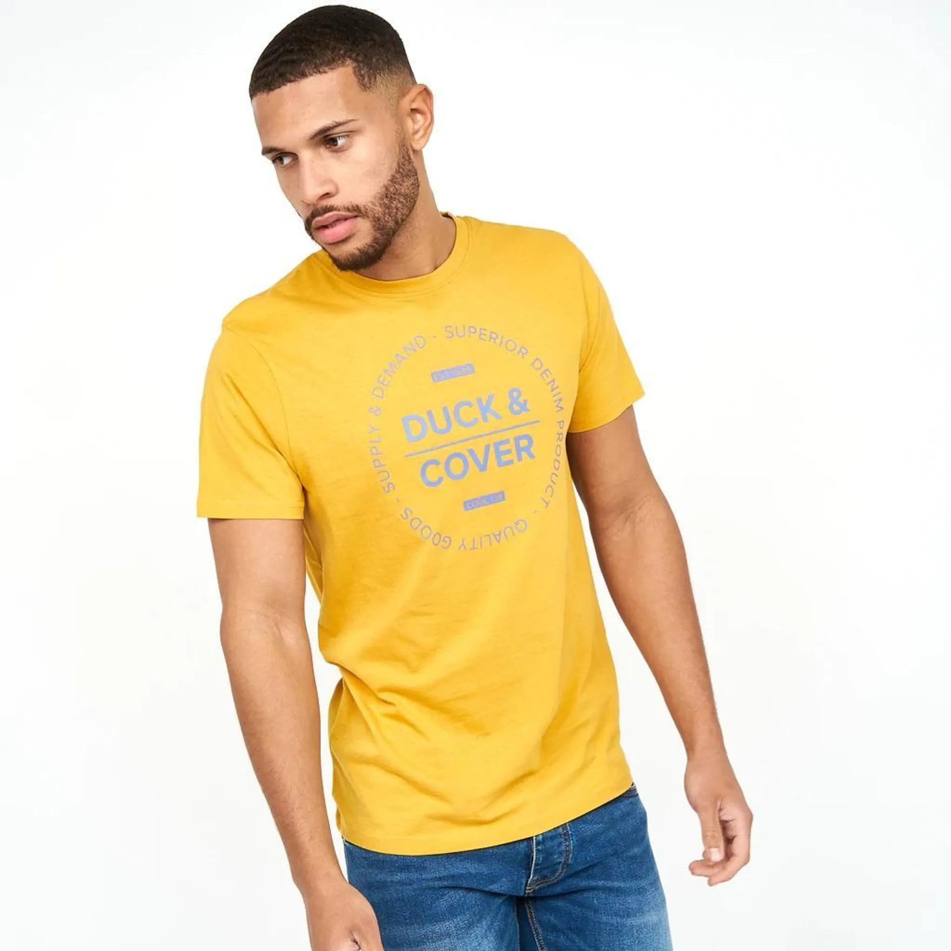 Duck & Cover Norland Tee - Yellow