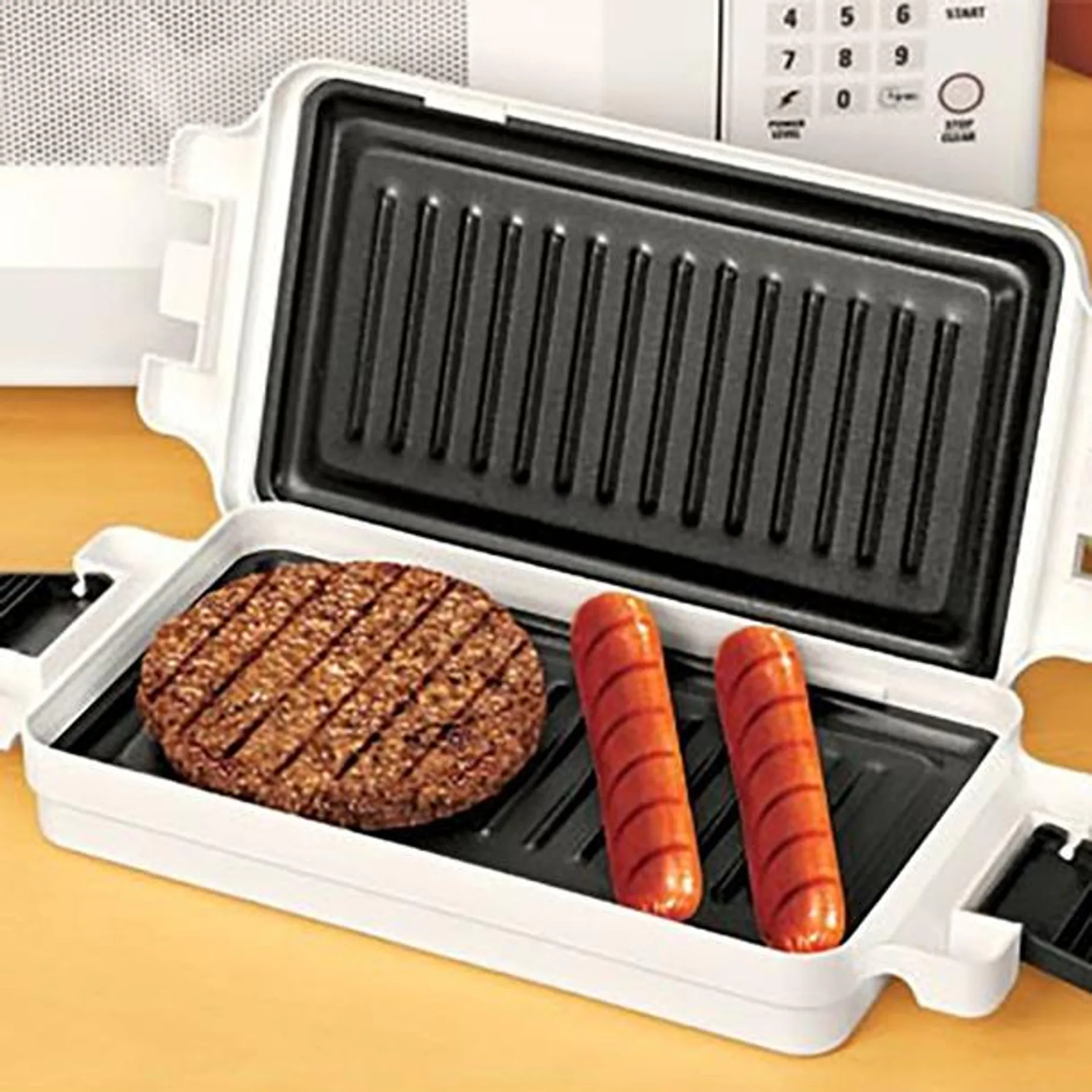 Microwave Grill-pan Cooker