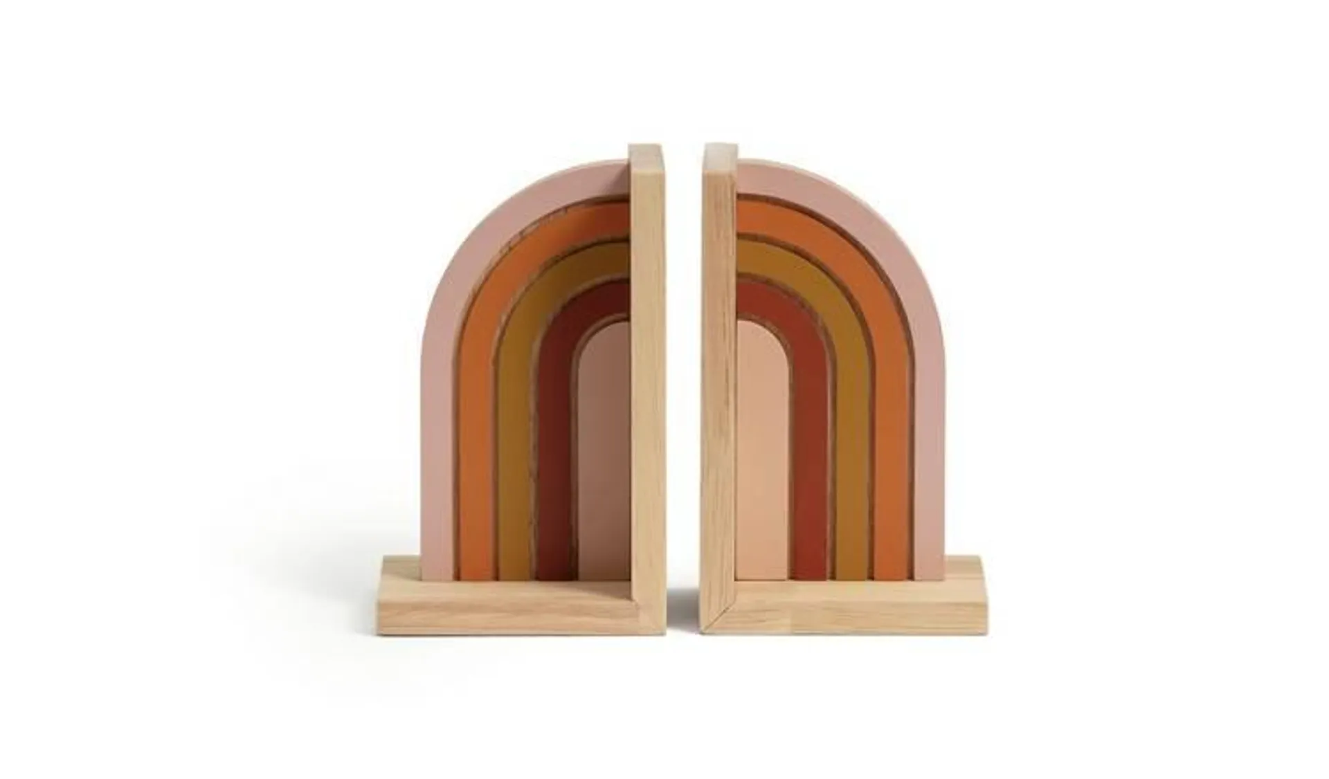 Habitat Kids Rainbow Bookends - Multicoloured