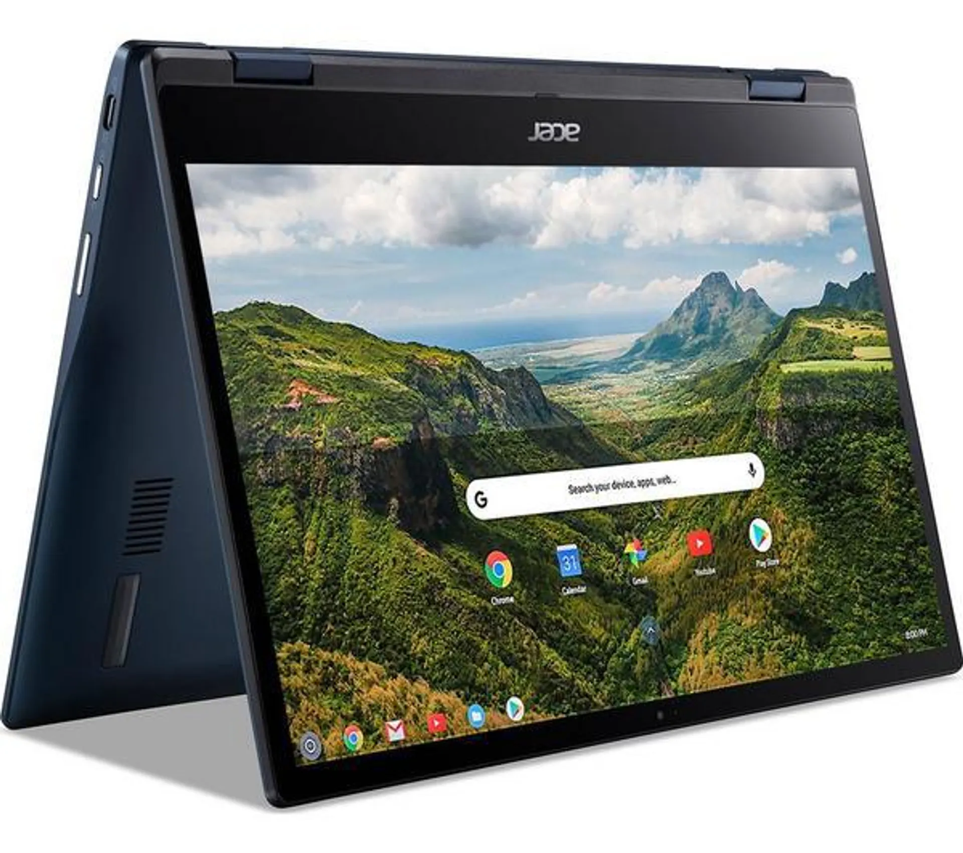 ACER Spin 513 LTE 13.3" 2 in 1 Chromebook - Snapdragon 7c Gen 2, 128 GB eMMC, Blue