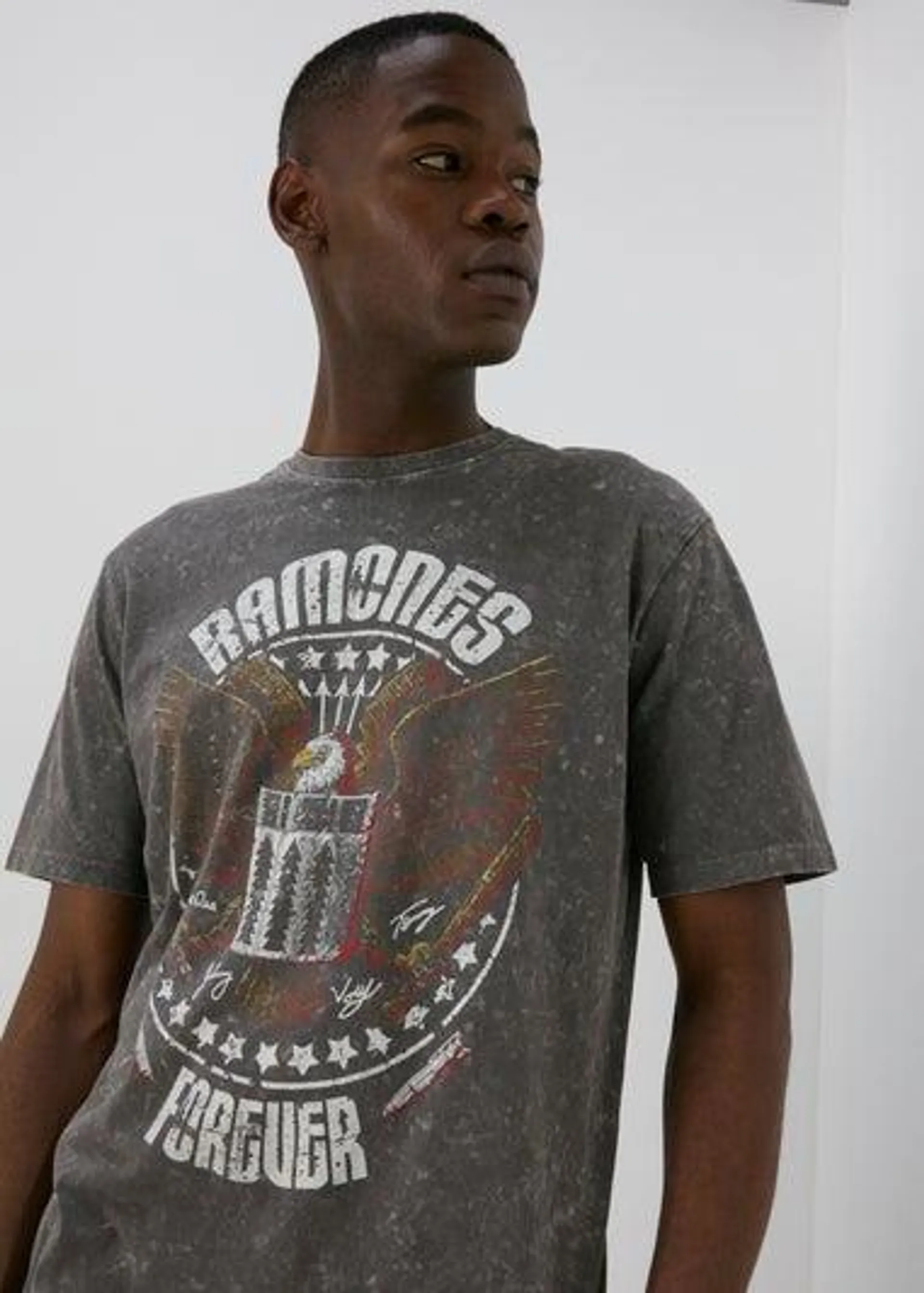 Charcoal Ramones T-Shirt