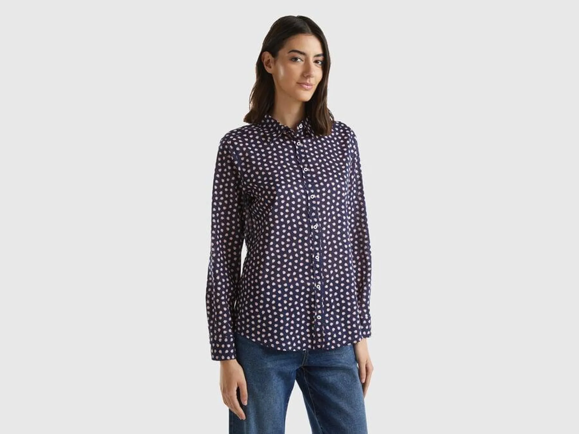 100% cotton patterned shirt