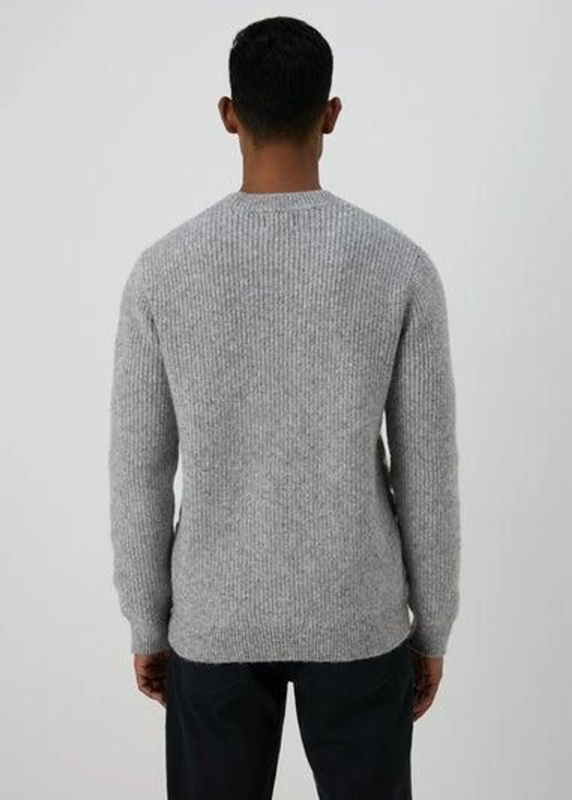 Grey Soft Cable Jumper