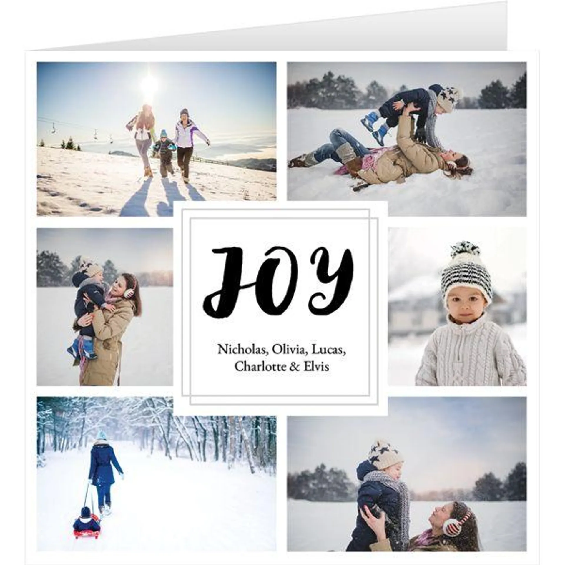 Joy photo grid