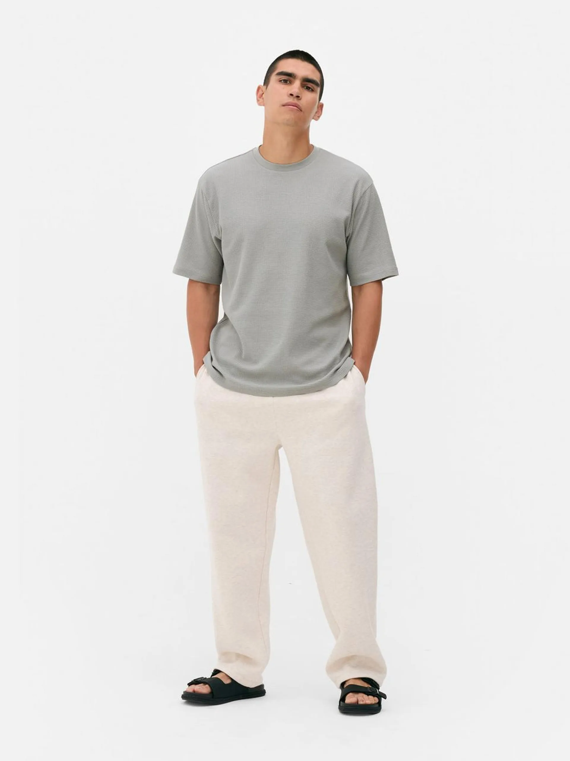 Waffle Texture T-Shirt