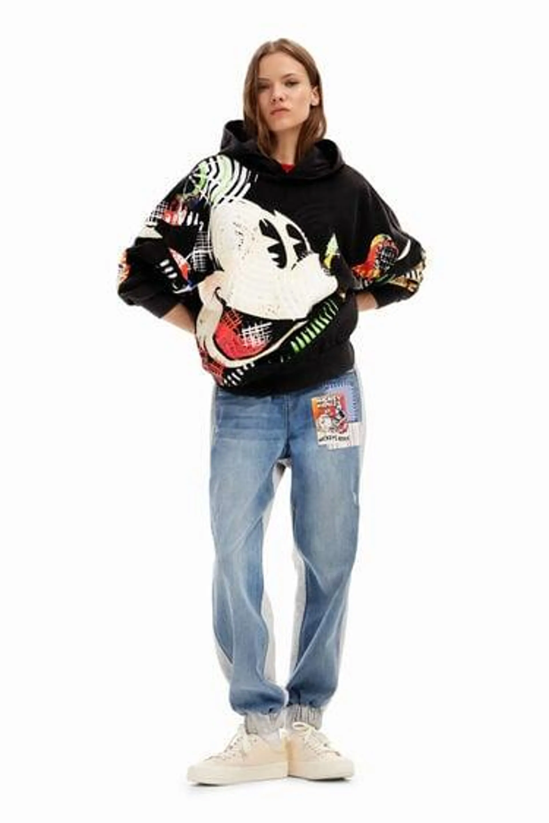 Oversize Mickey Mouse hoodie