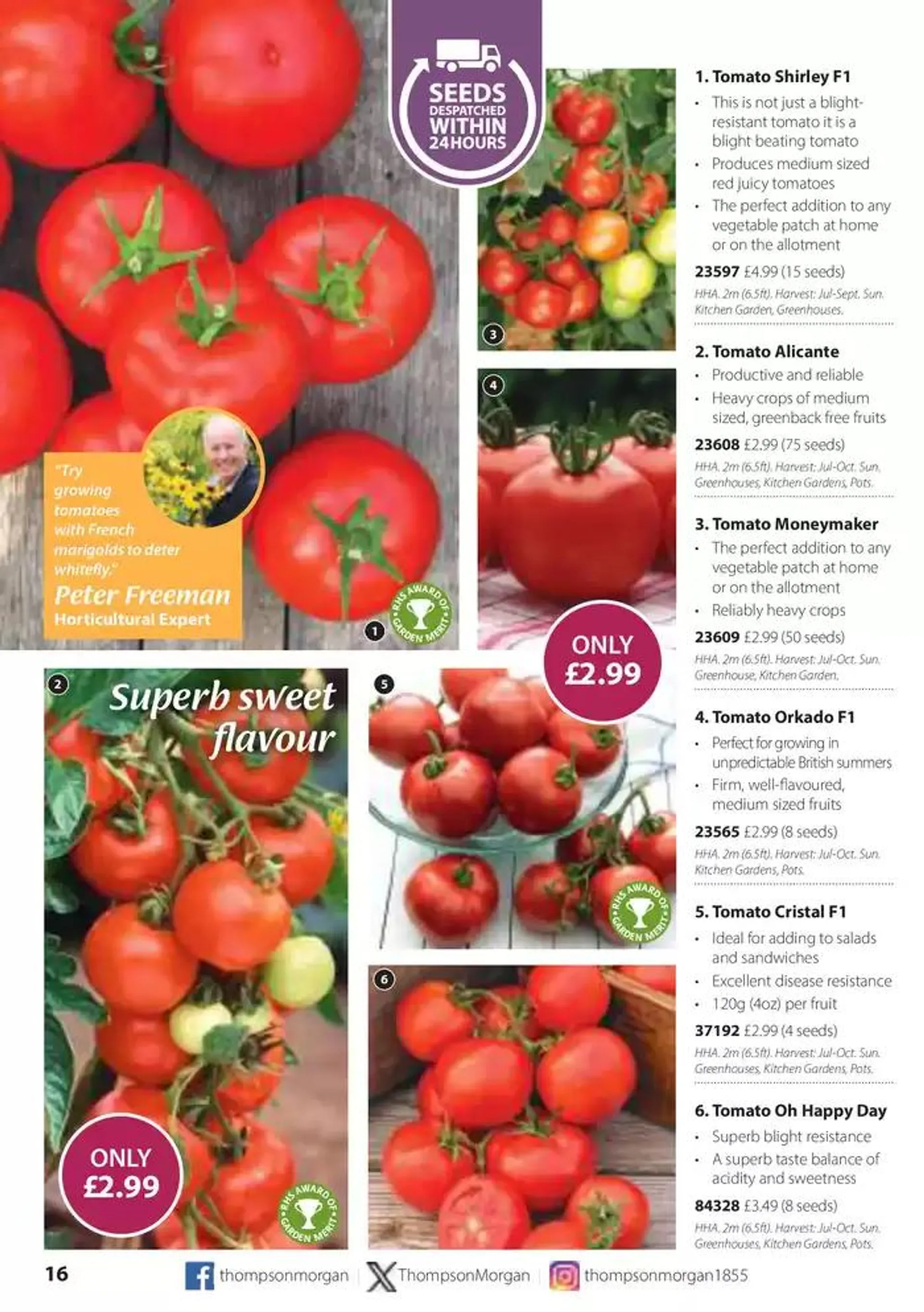 Seed Catalogue from 5 November to 31 December 2024 - Catalogue Page 16