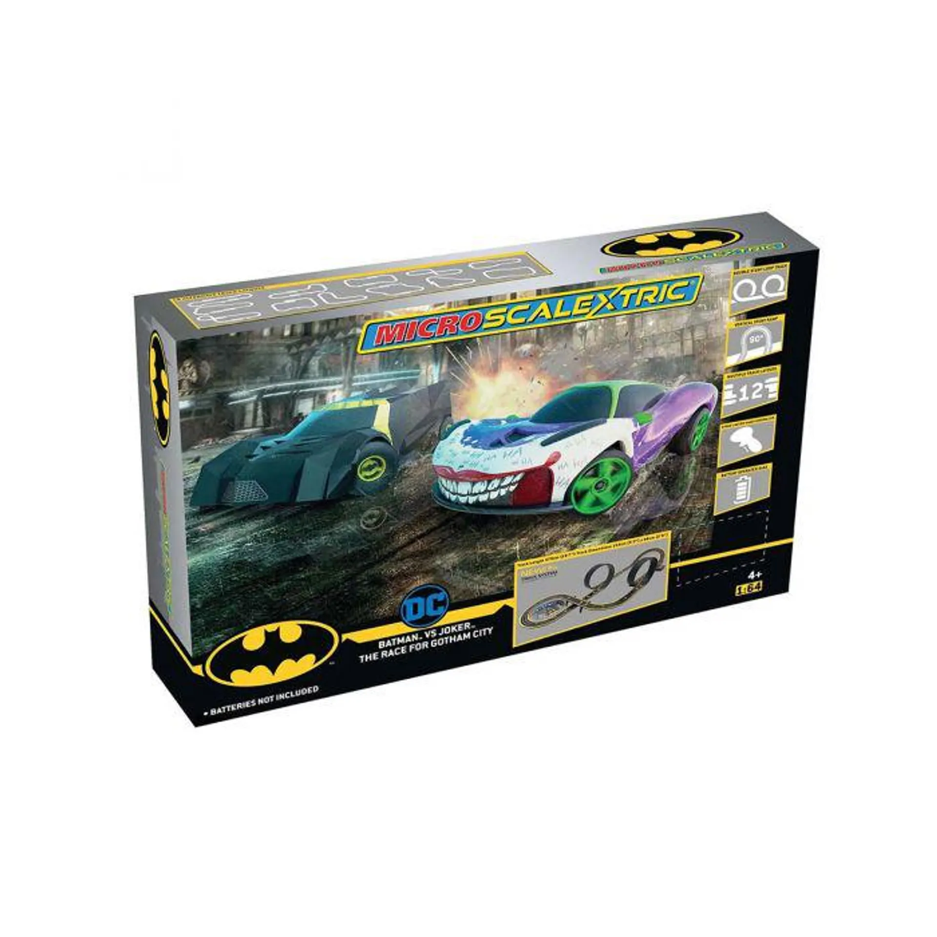 Micro Scalextric Batman Vs Joker Race For Gotham City
