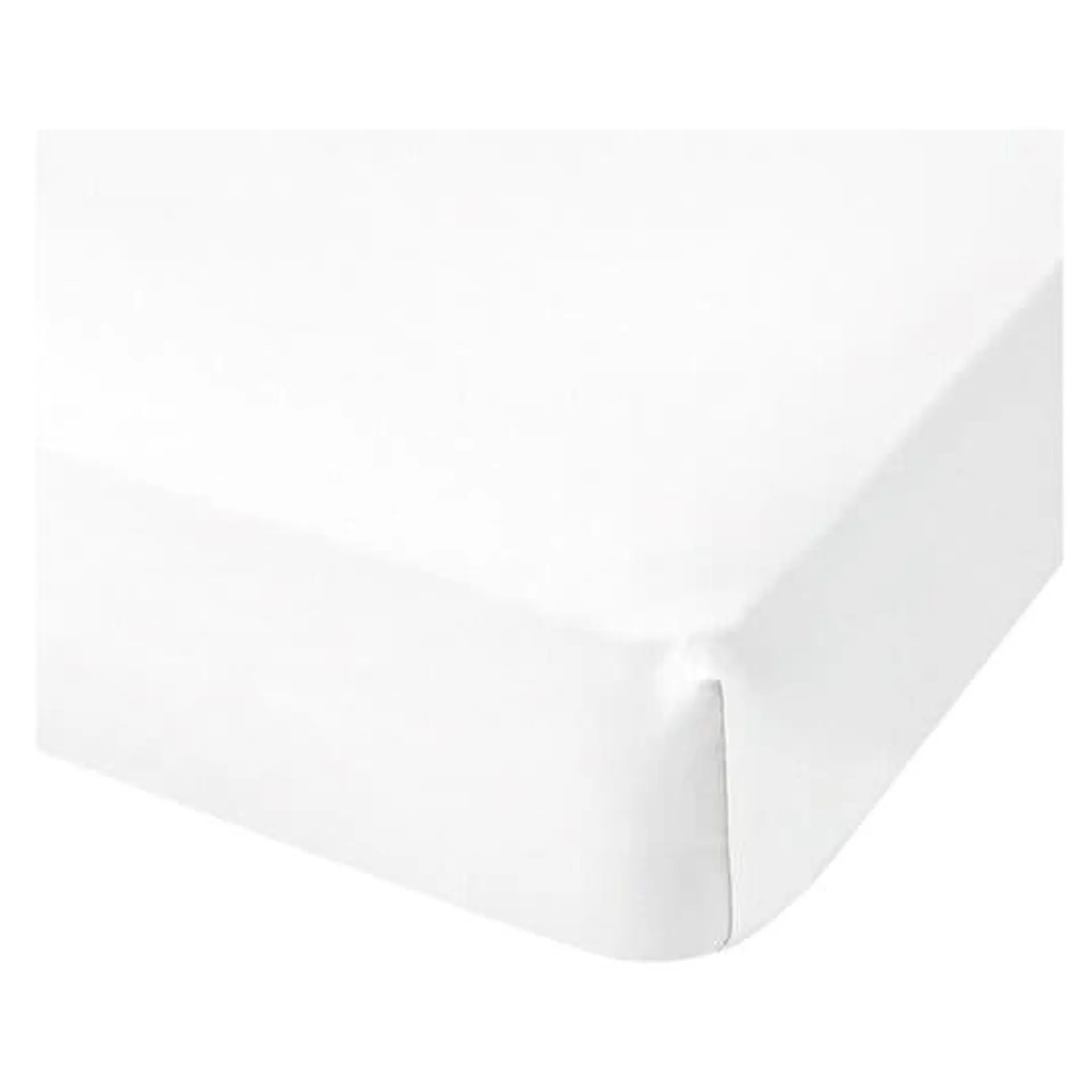 Fox & Ivy White 400 Thread Count Fitted Sheet Double