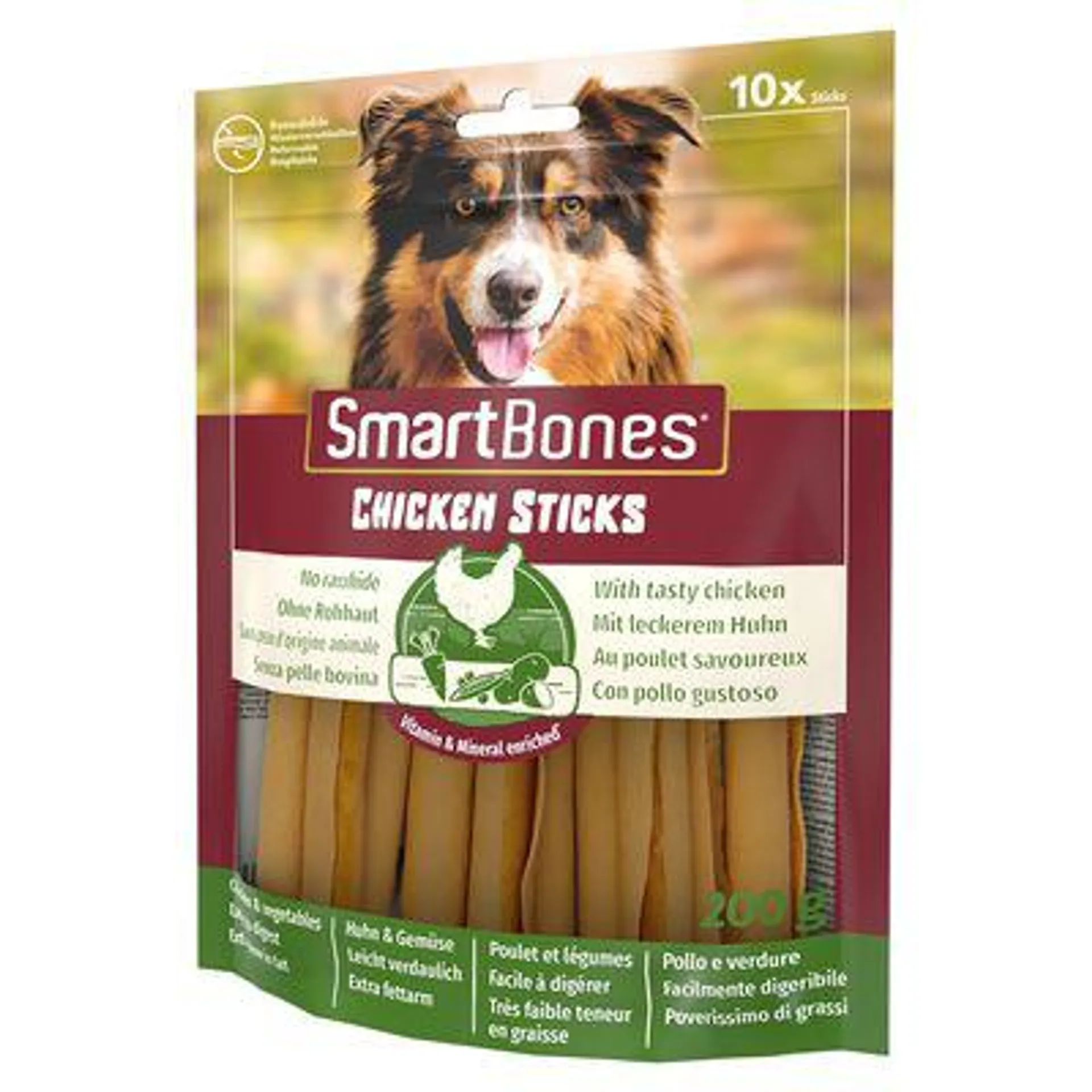 3 x SmartBones Dog Treats - 2 + 1 Free! *