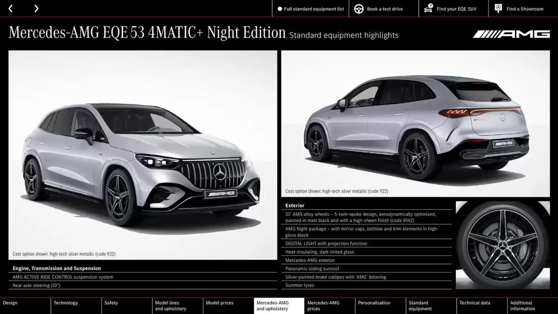 Mercedes Benz New EQE SUV from 23 October to 23 October 2025 - Catalogue Page 36