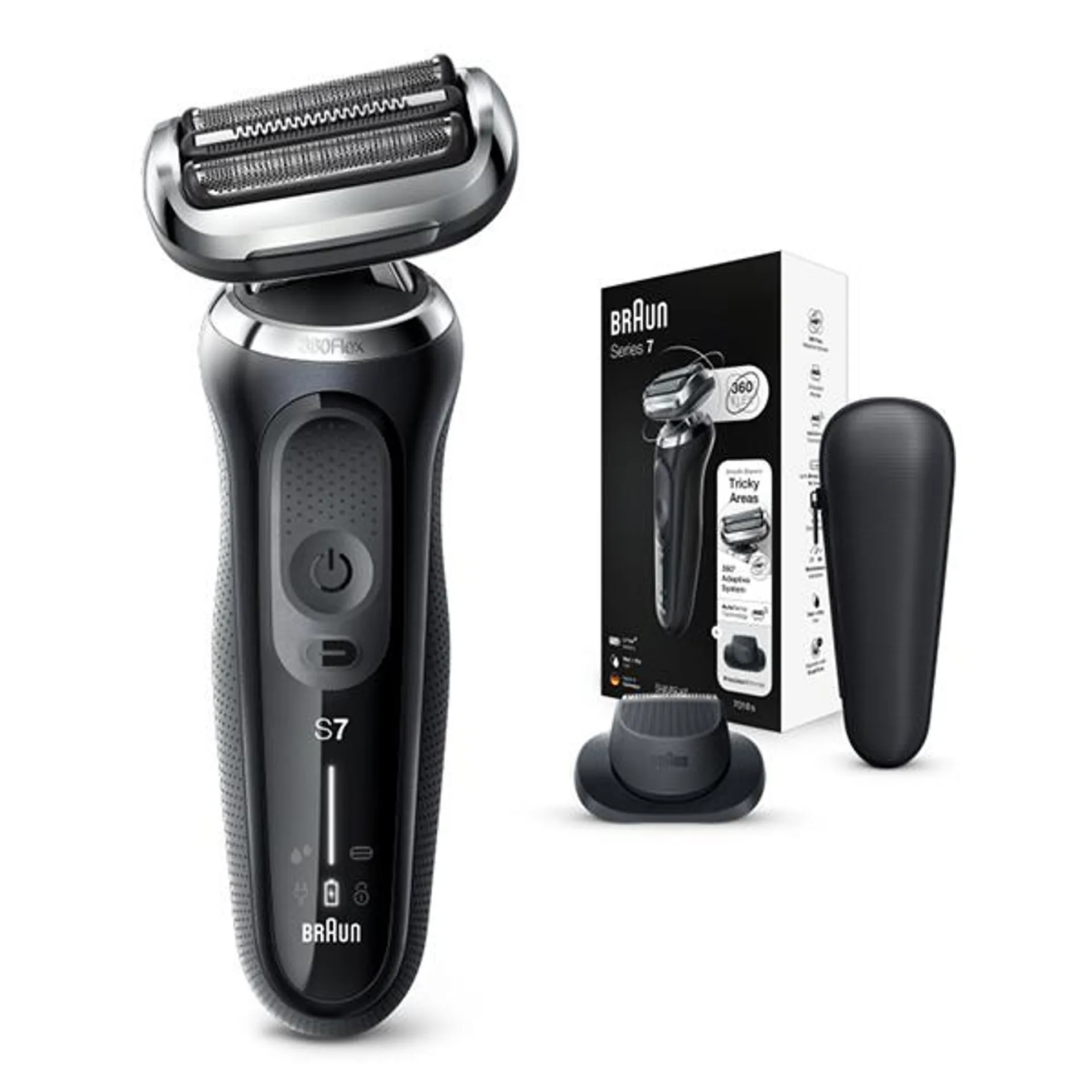 Braun Series 7 70-N1200s Electric Shaver with Precision Trimmer