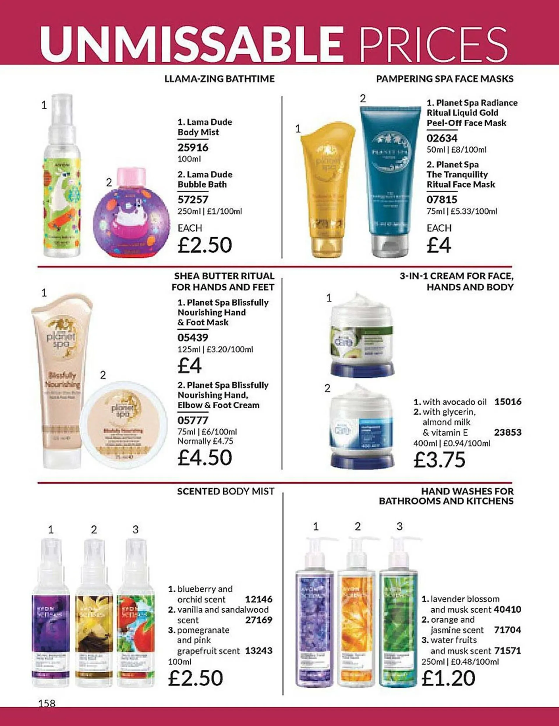 Avon leaflet from 1 April to 30 April 2024 - Catalogue Page 158