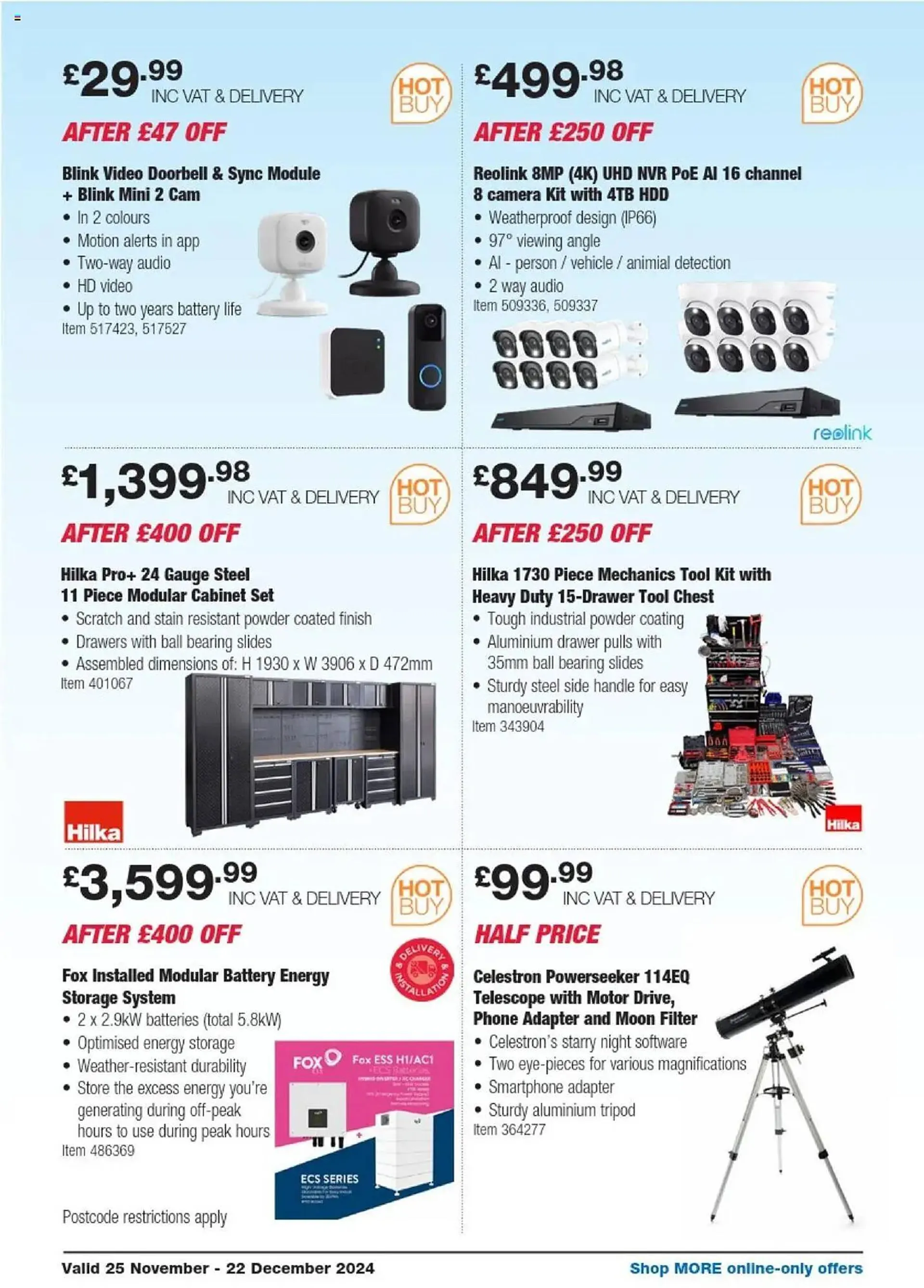 Costco leaflet from 25 November to 22 December 2024 - Catalogue Page 39