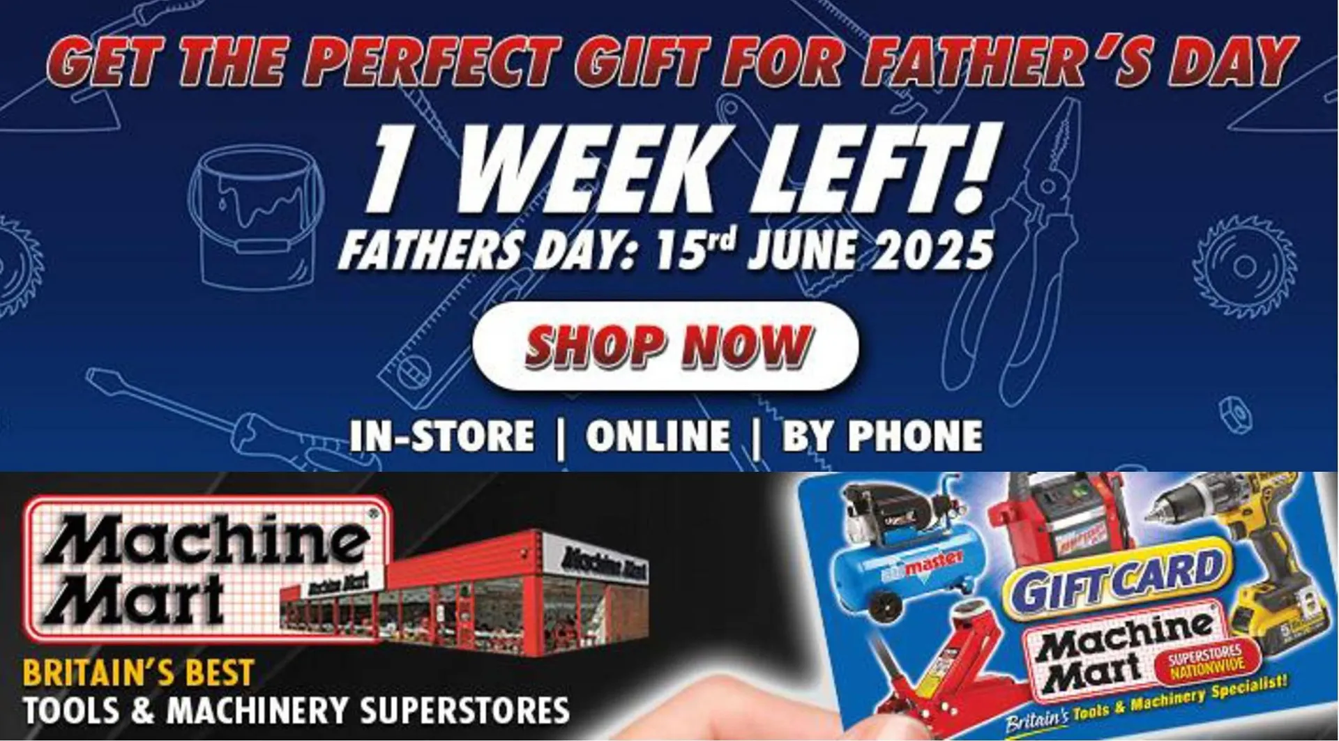 Machine Mart leaflet from 9 June to 15 June 2025 - Catalogue Page 1