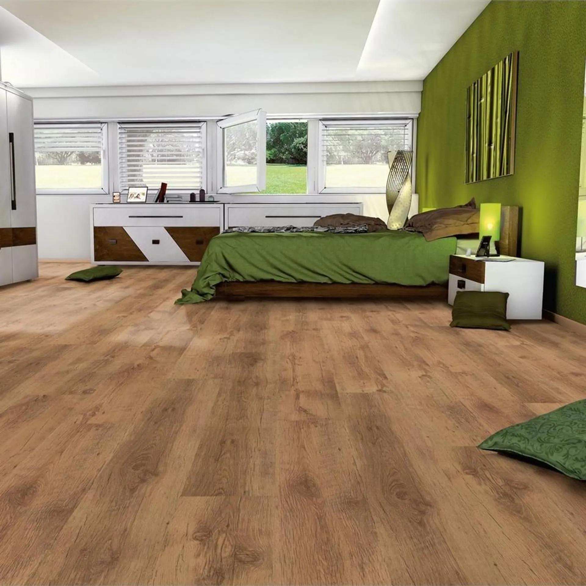 EGGER HOME Beaumont Oak 6mm Laminate Flooring - 2.74 sqm Pack