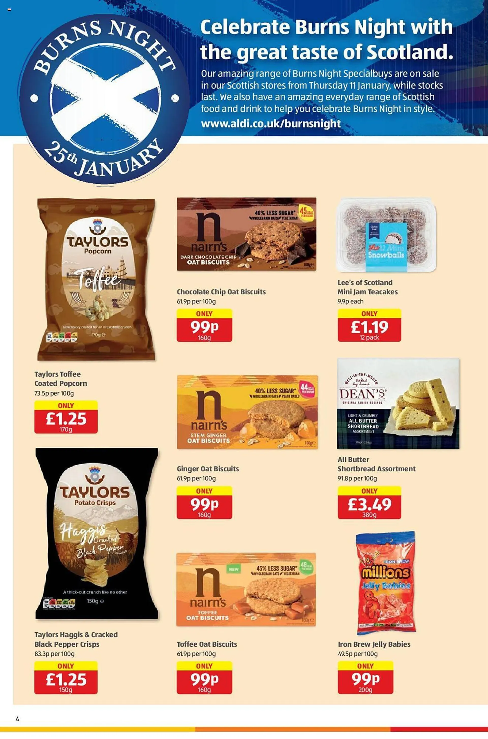 Aldi leaflet from 11 January to 14 January 2024 - Catalogue Page 4