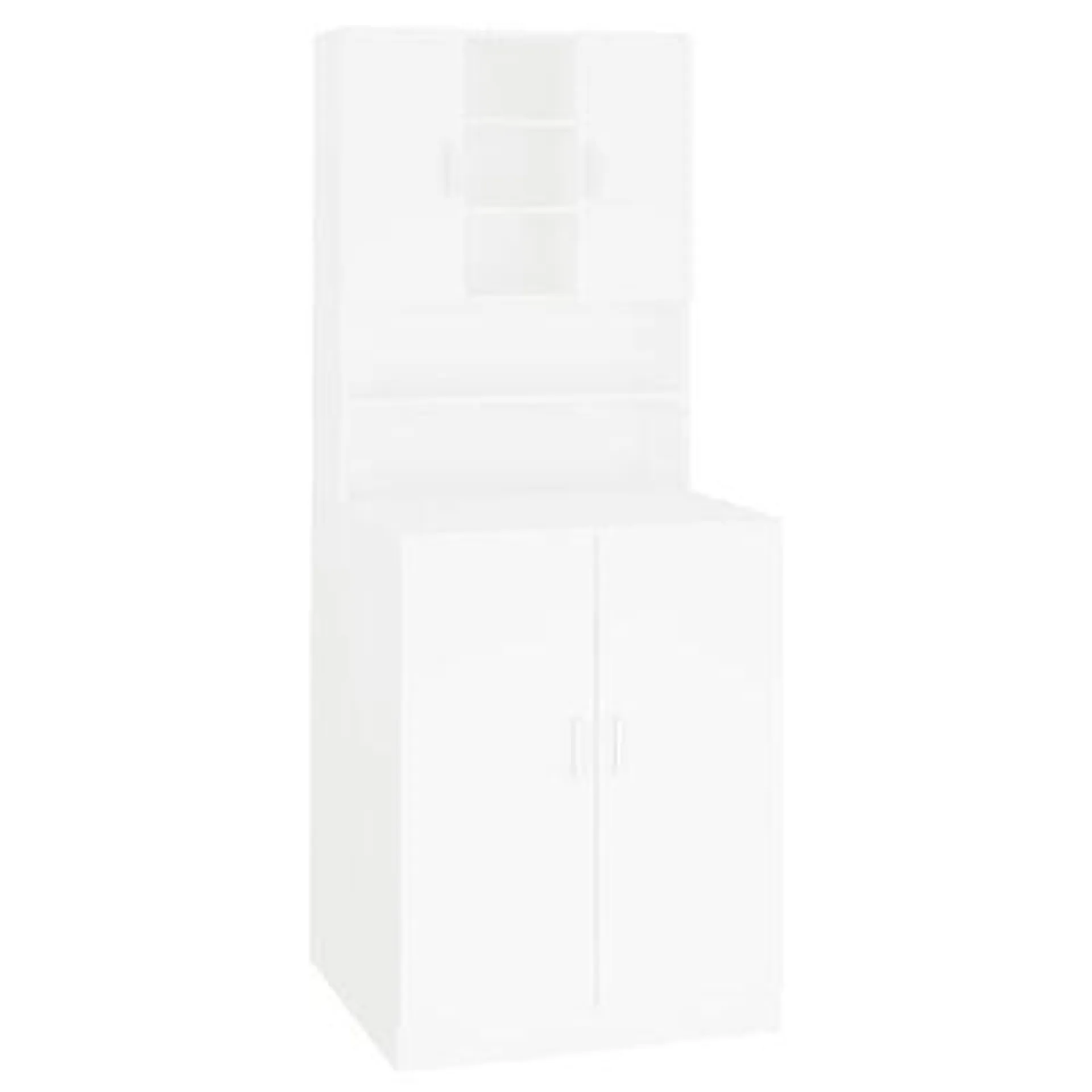 vidaXL Washing Machine Cabinet White