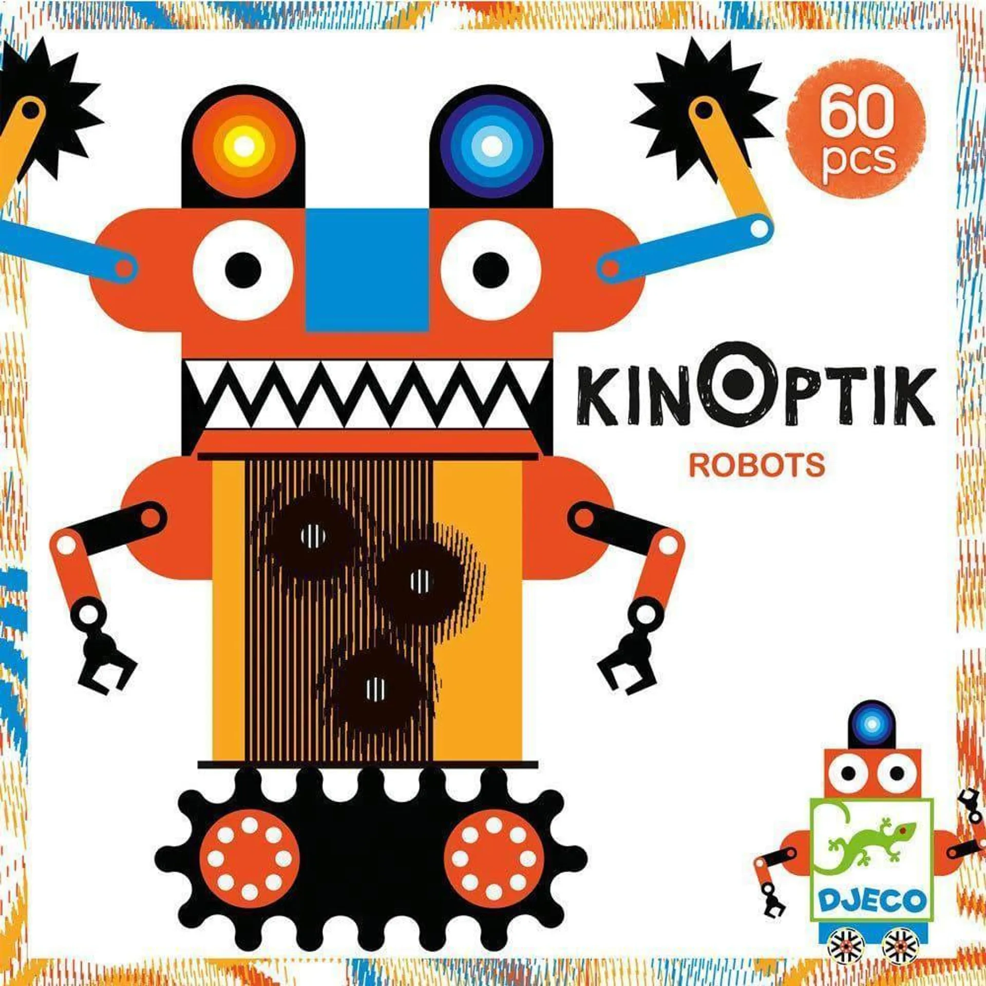Djeco Kinoptic Moving Art Robots