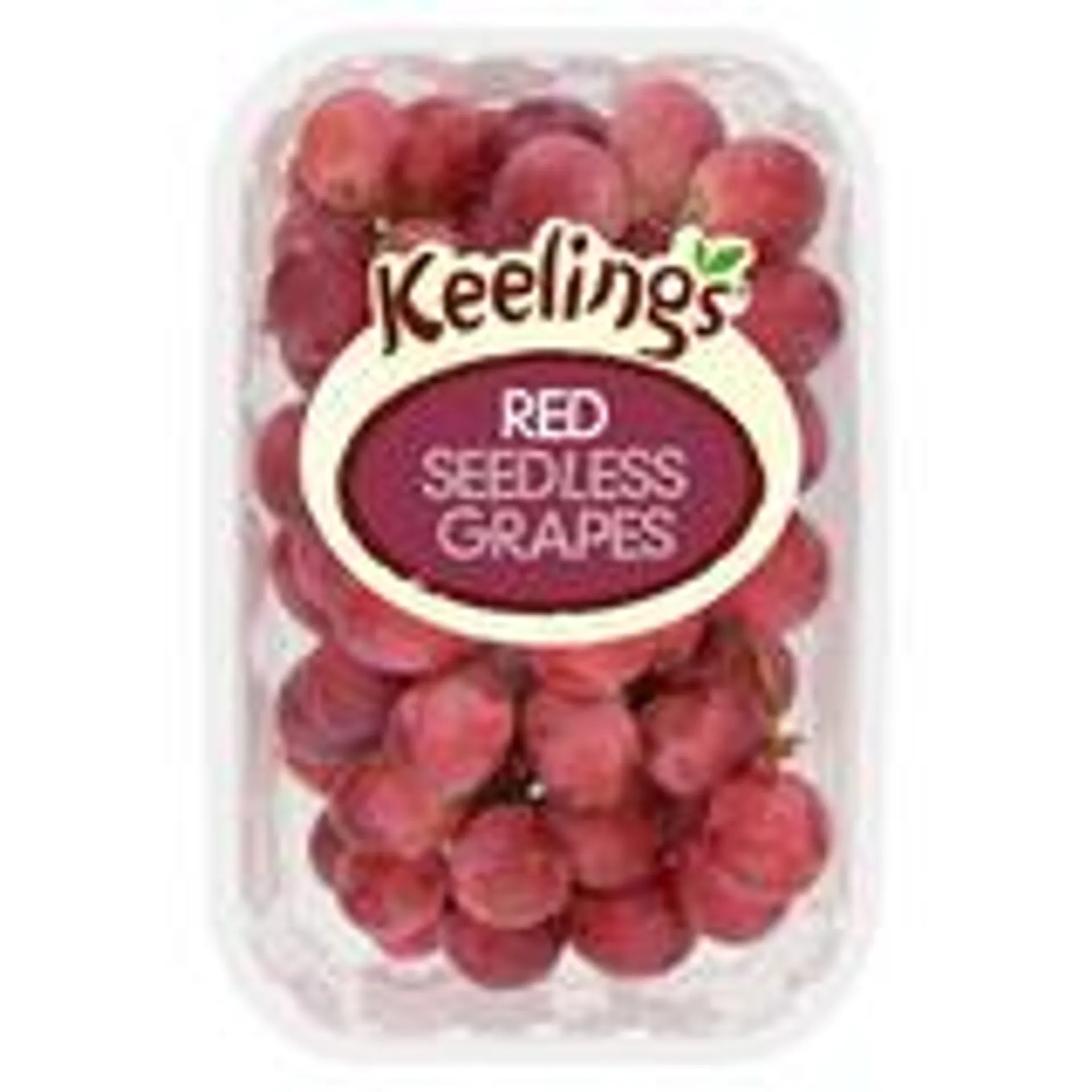 Keelings Red Seedless Grapes 400g