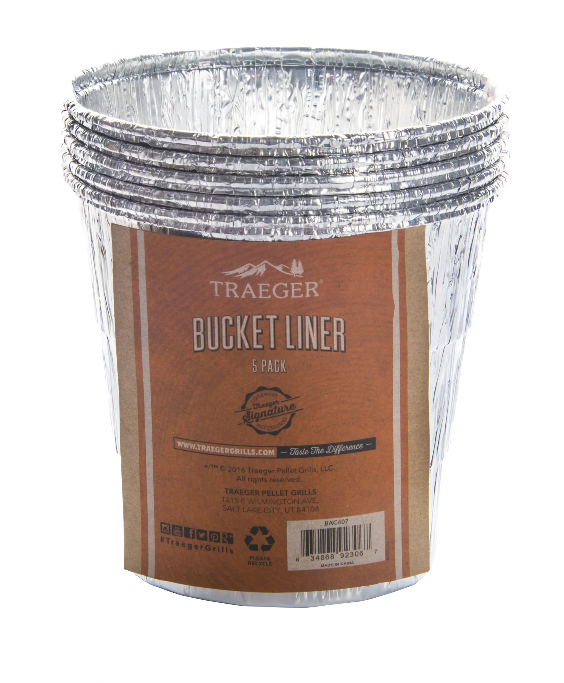 Traeger Bucket Liner 5 Pack