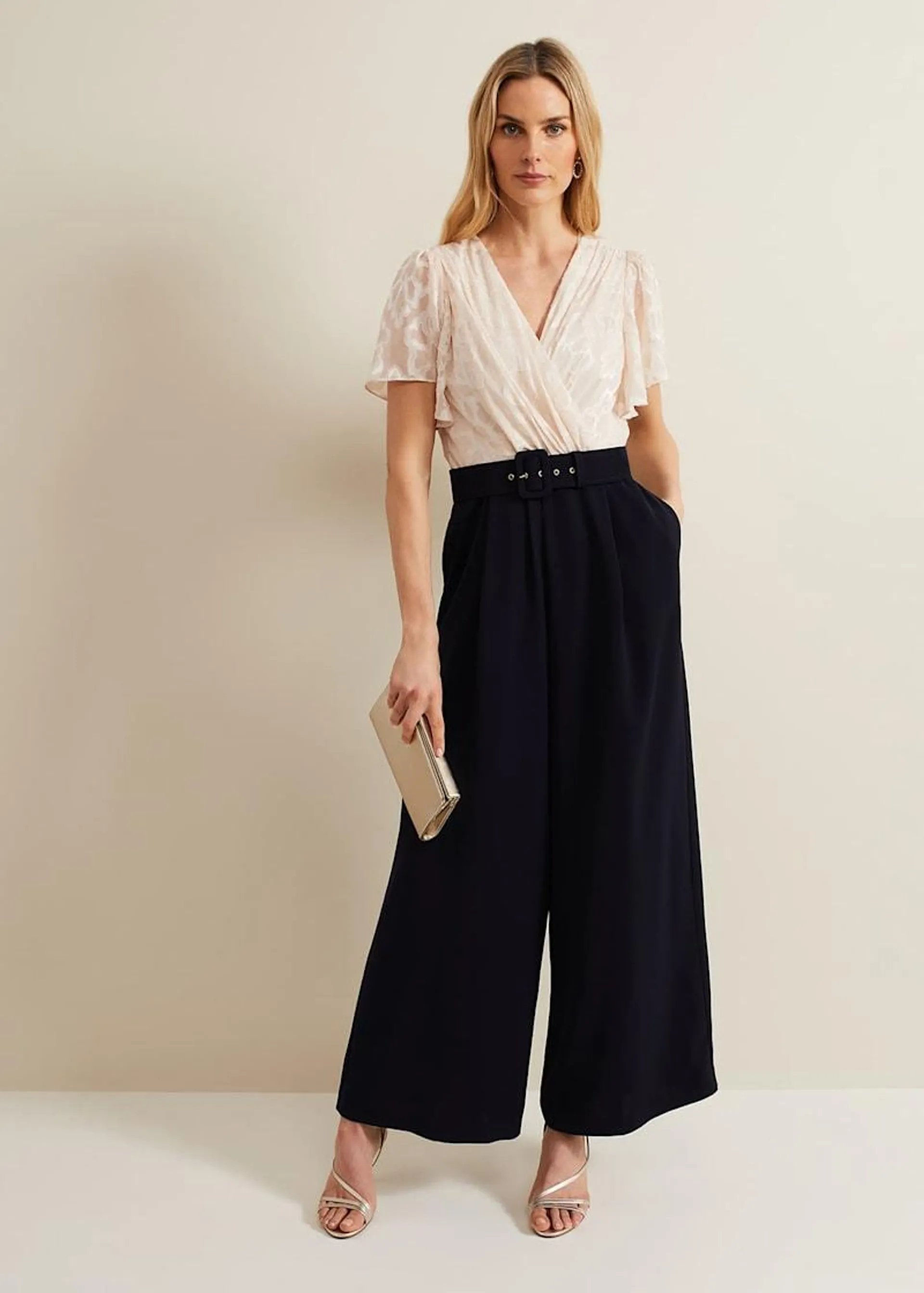 Carolyn Burnout Jumpsuit