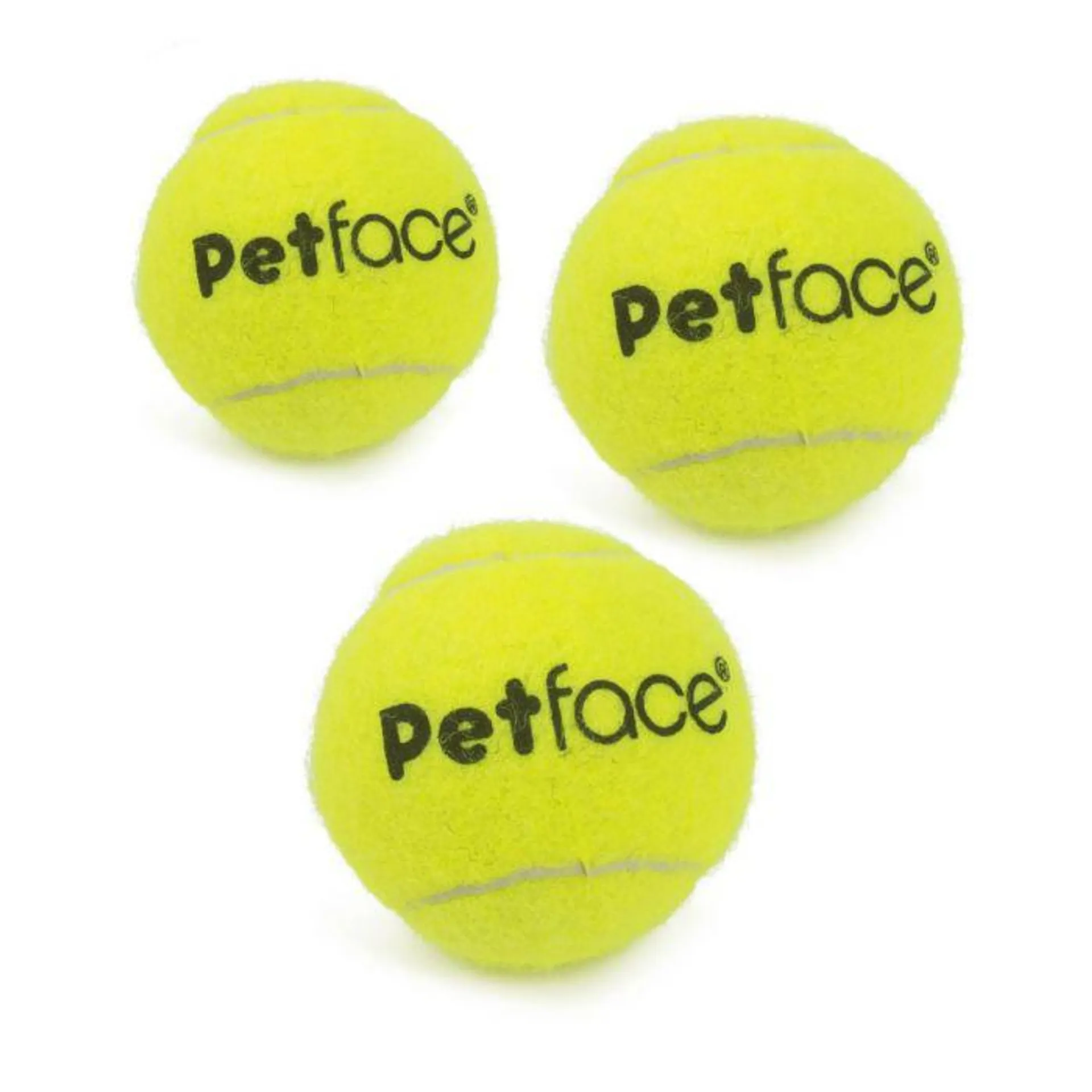 Petface 3 Pack of Super Tennis Balls