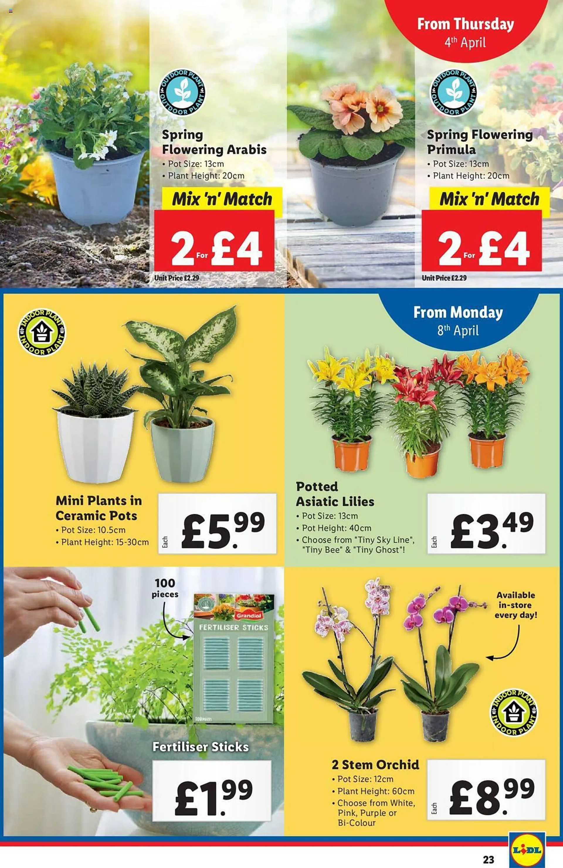 Lidl leaflet from 4 April to 10 April 2024 - Catalogue Page 23