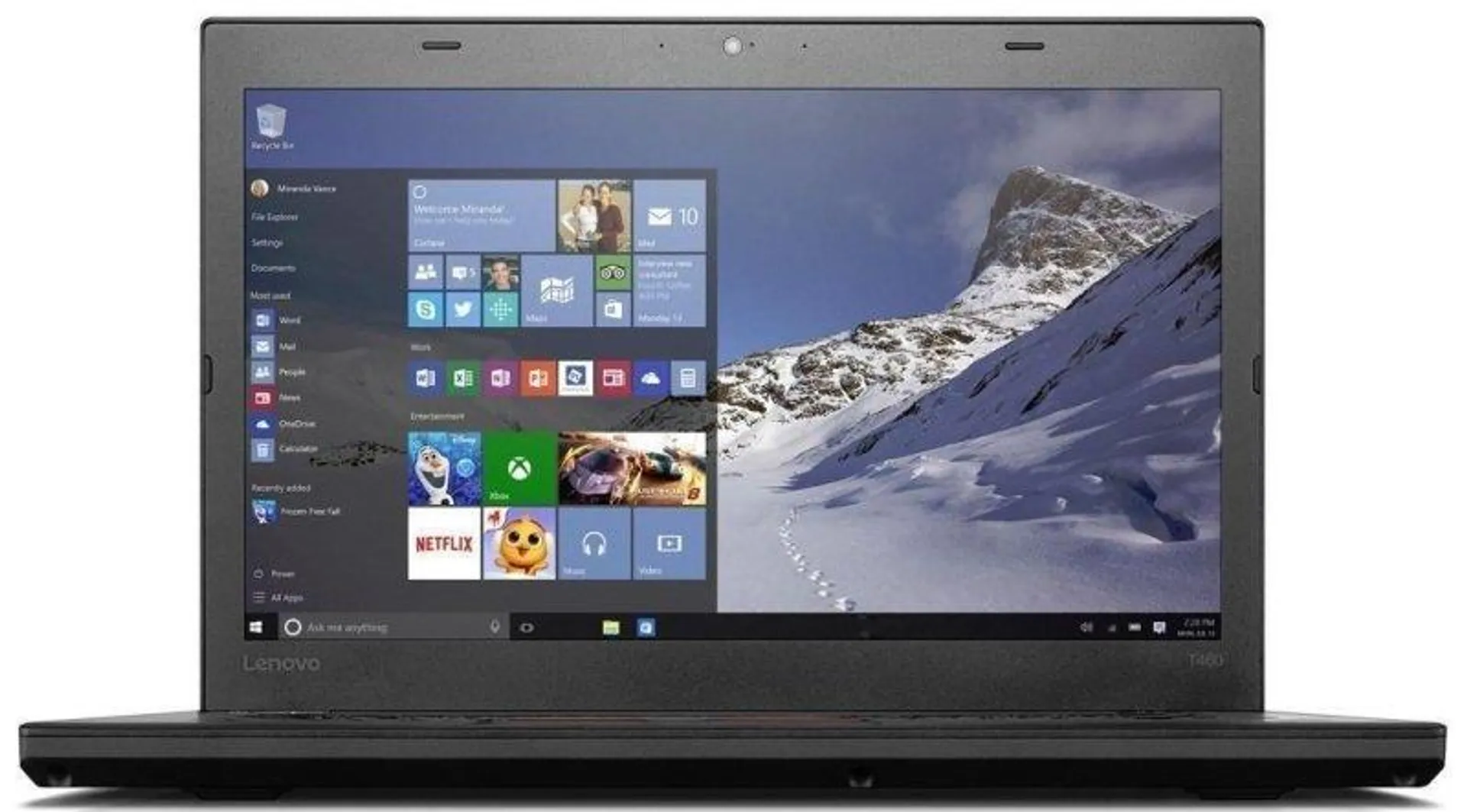 Refurbished Lenovo ThinkPad T460 14 Inch Laptop - Intel Core i5-6300U