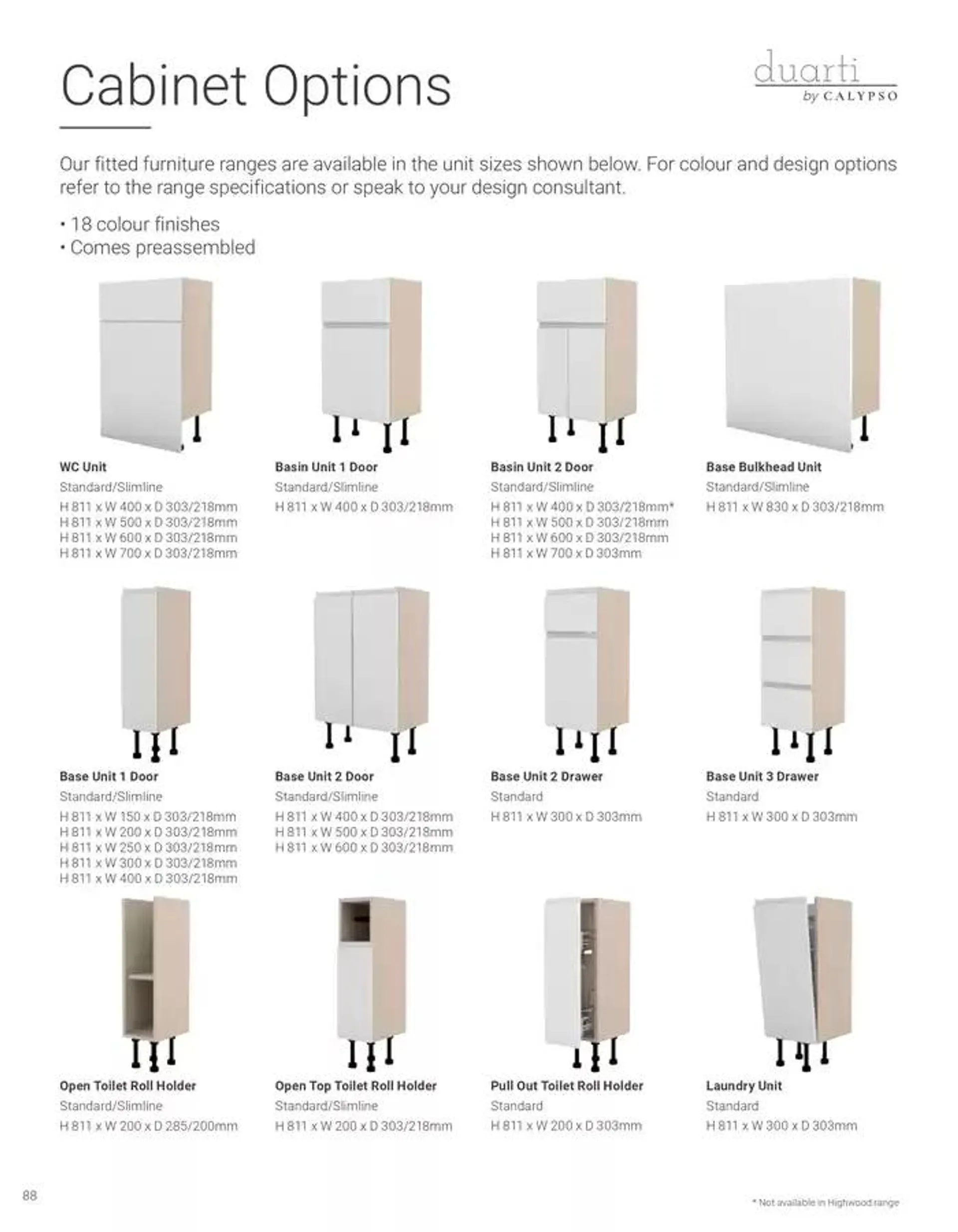 Wickes Bespoke Bathrooms brochure from 5 November to 31 December 2024 - Catalogue Page 88