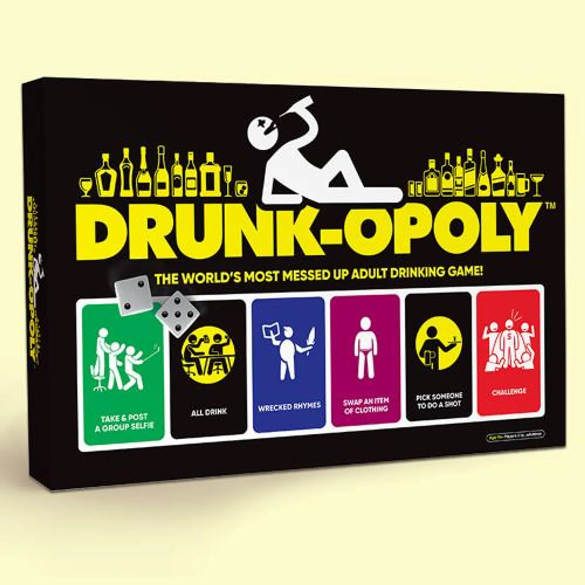 Drunk-opoly: Adult Drinking Board Game