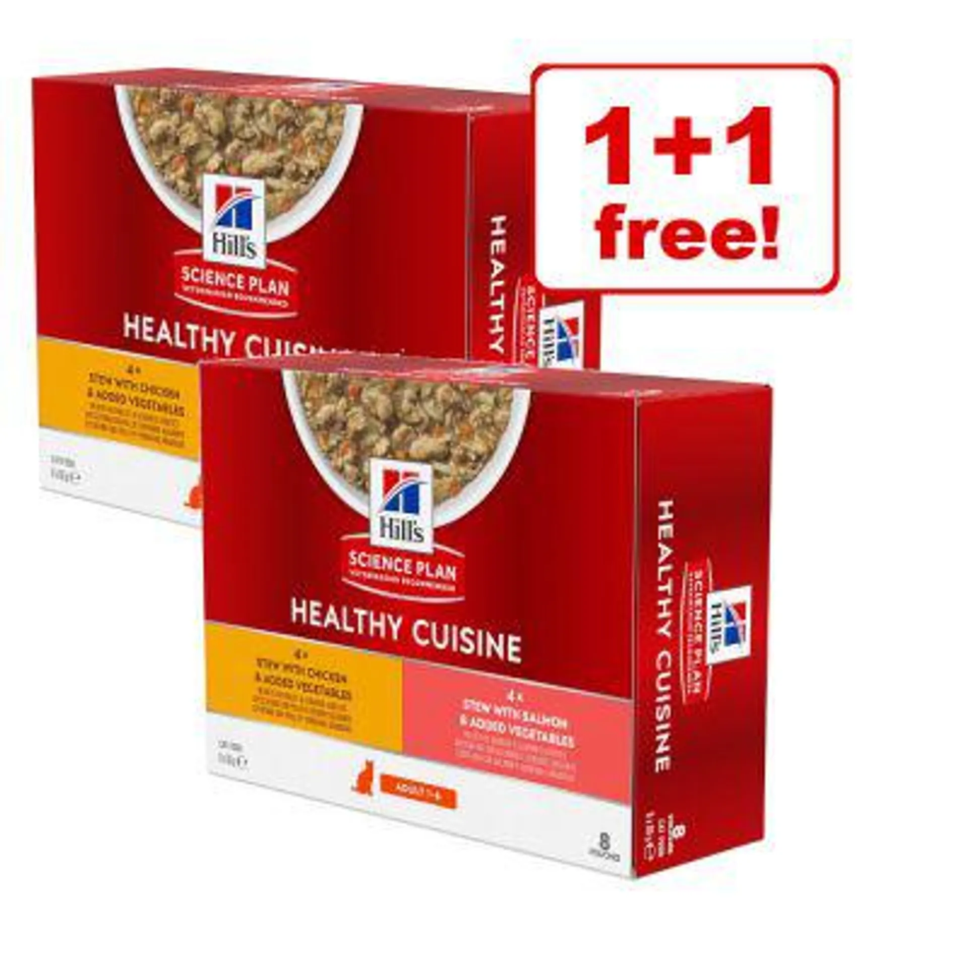 12 x 80g Hill's Science Plan Healthy Cuisine - Buy One Get One Free!*