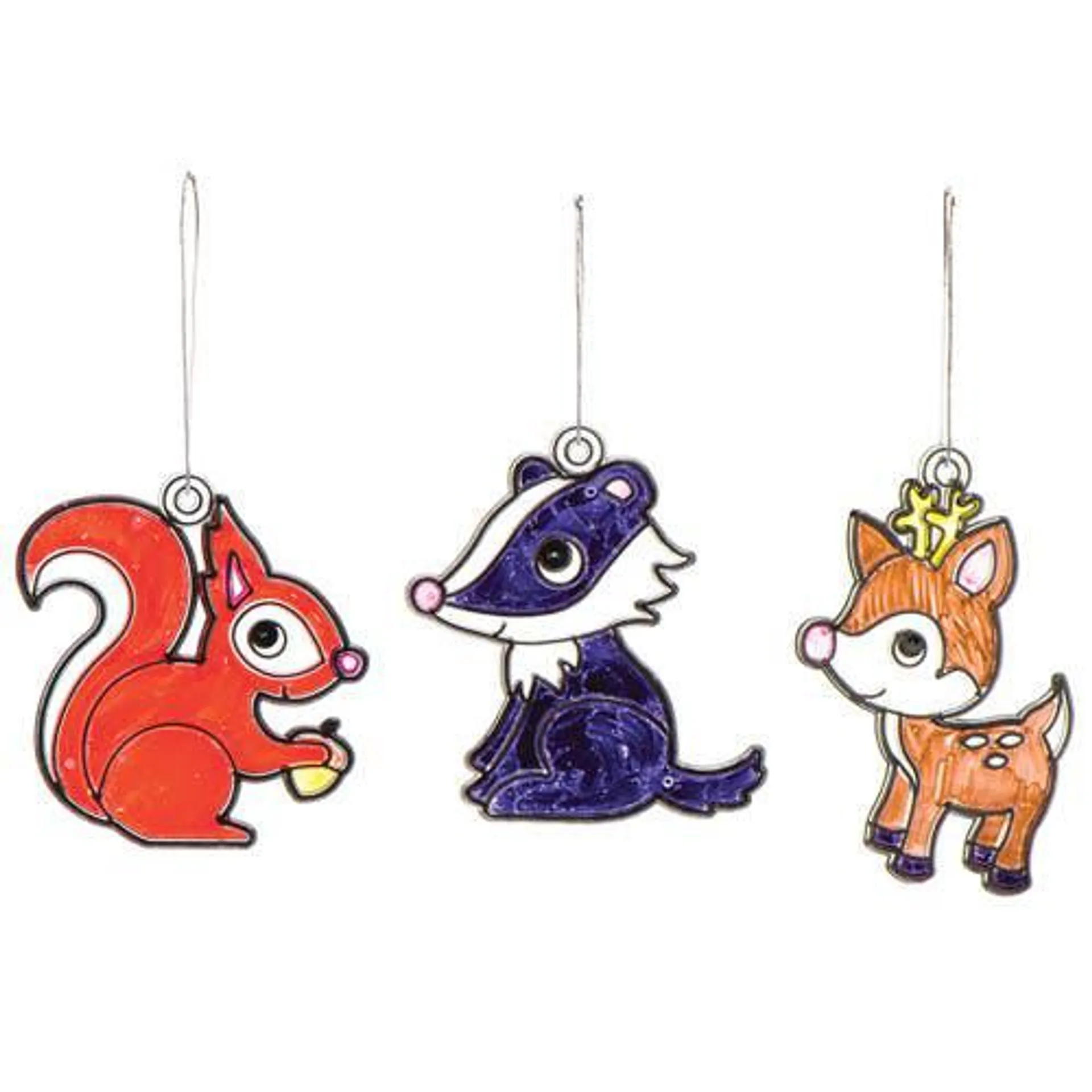 Woodland Animal Suncatchers