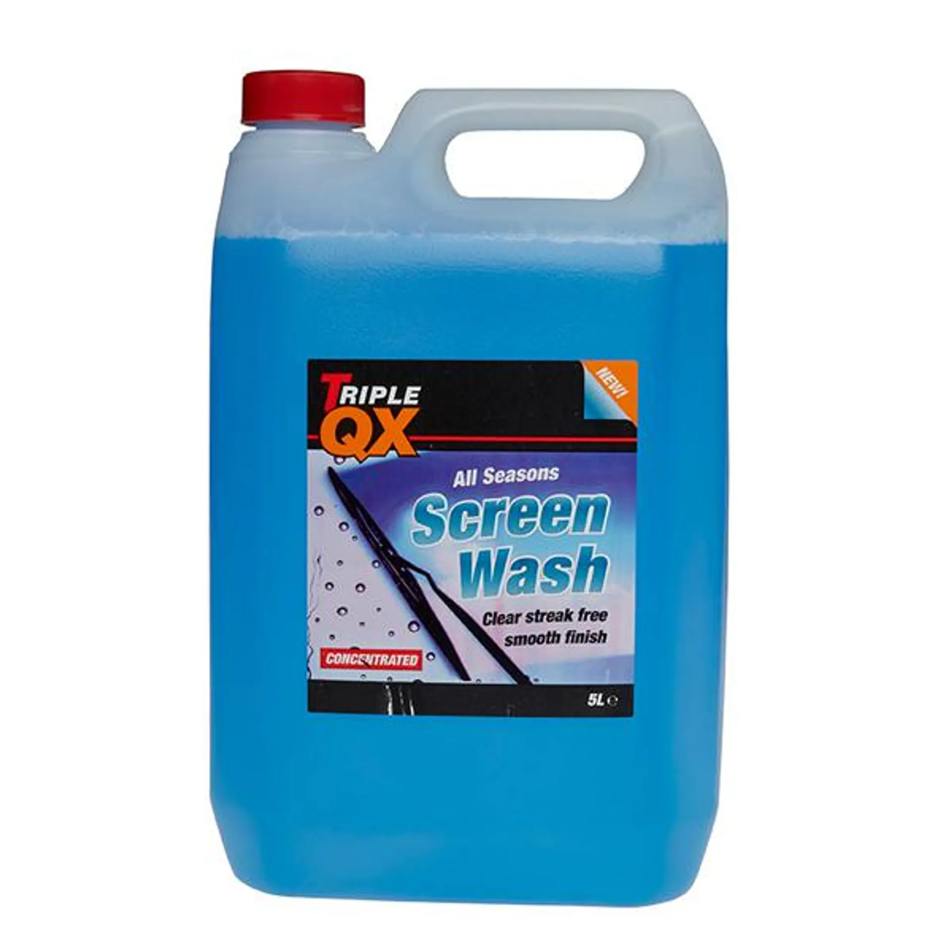 TRIPLE QX Concentrated Screenwash 5Ltrs