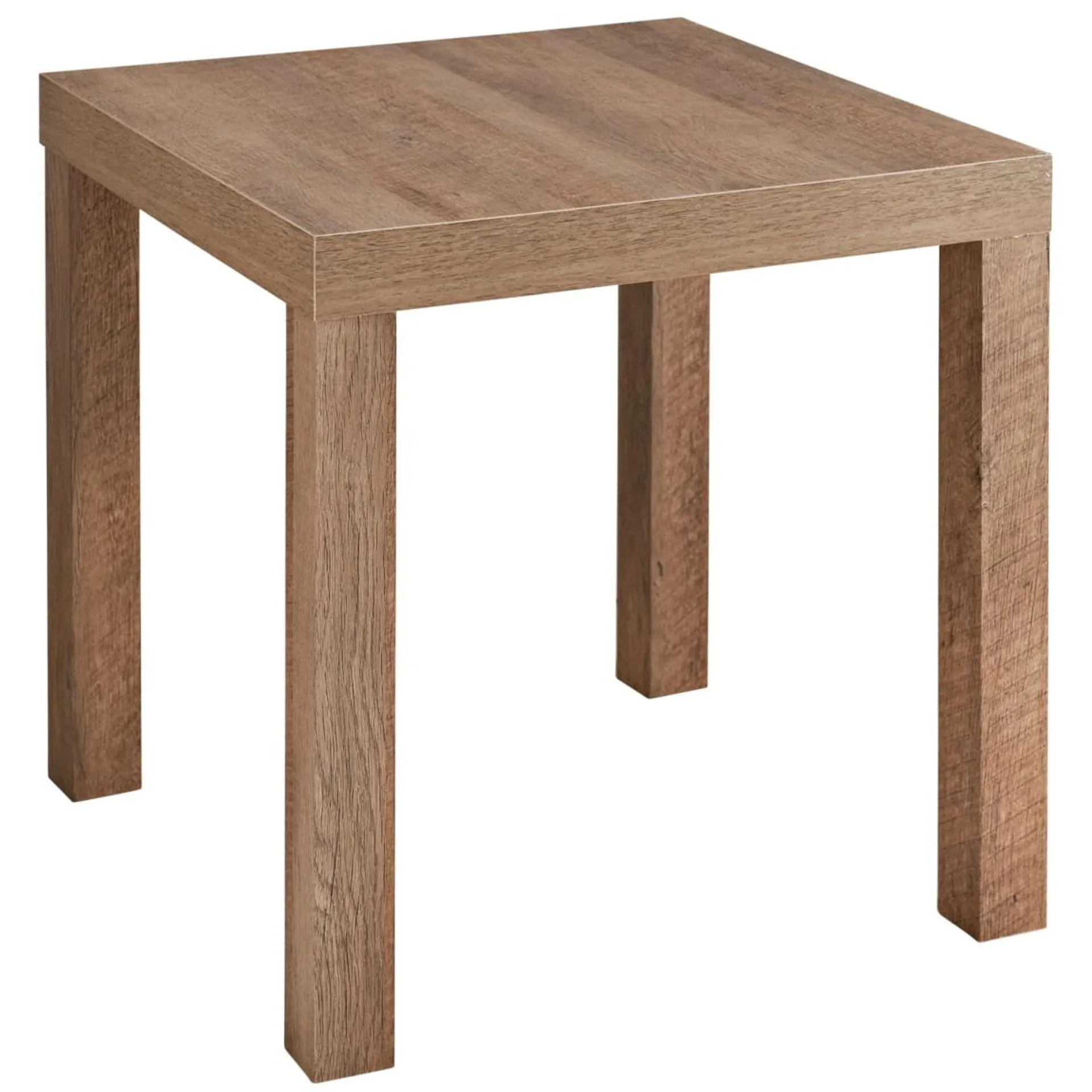 Home Essentials Side Table Oak Finish