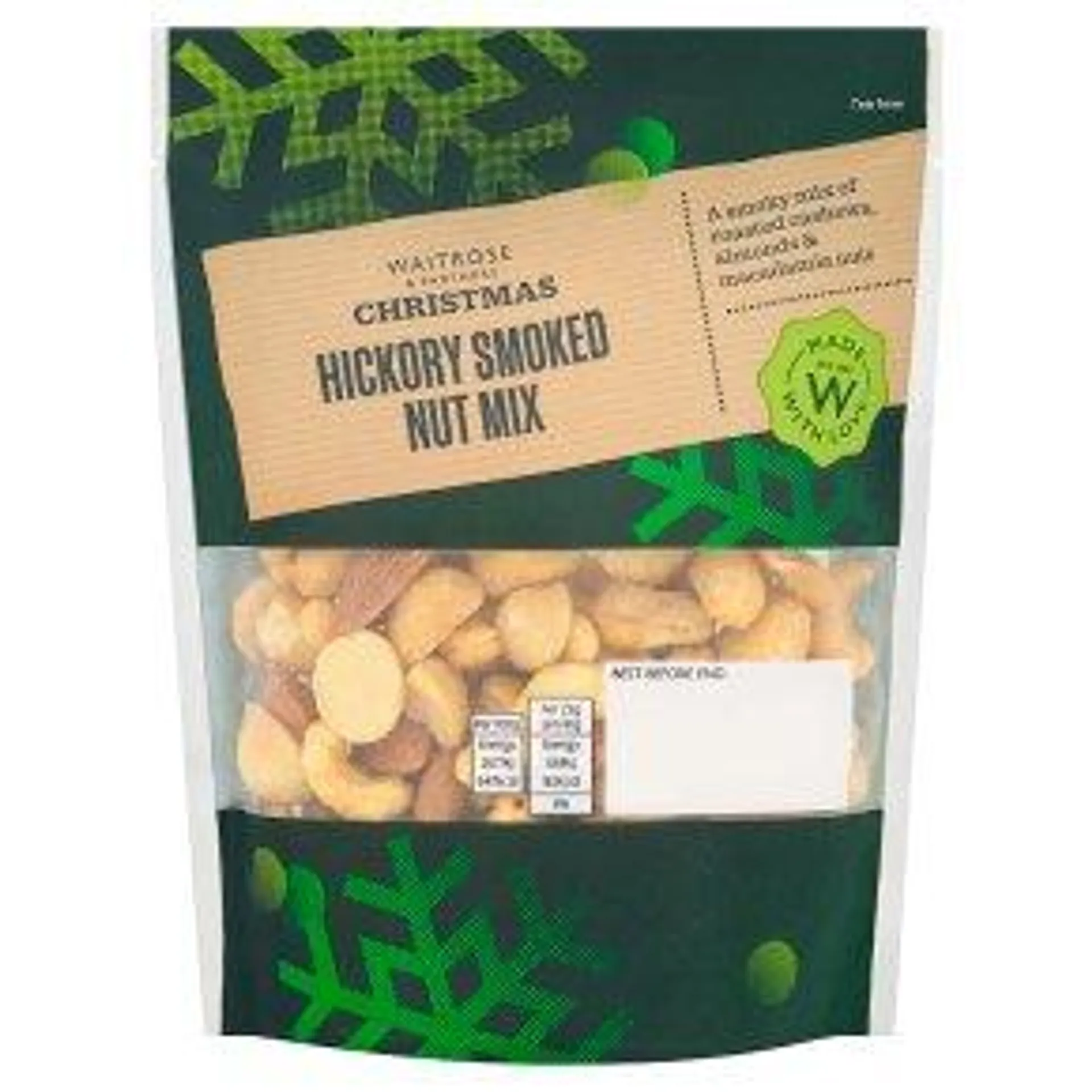 Waitrose Christmas Hickory Smoked Nut Mix