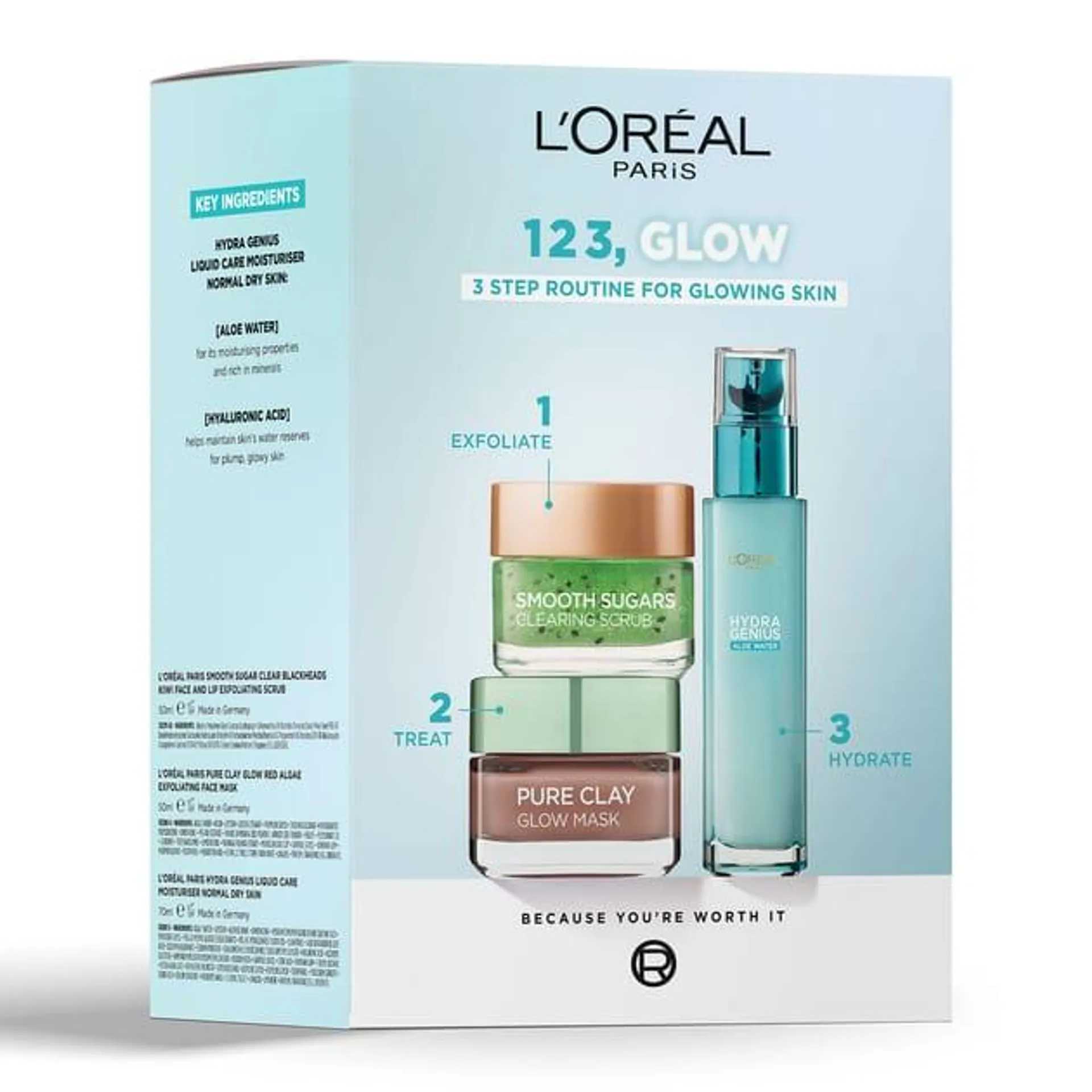 L'Oreal 123 Glow Gift Set