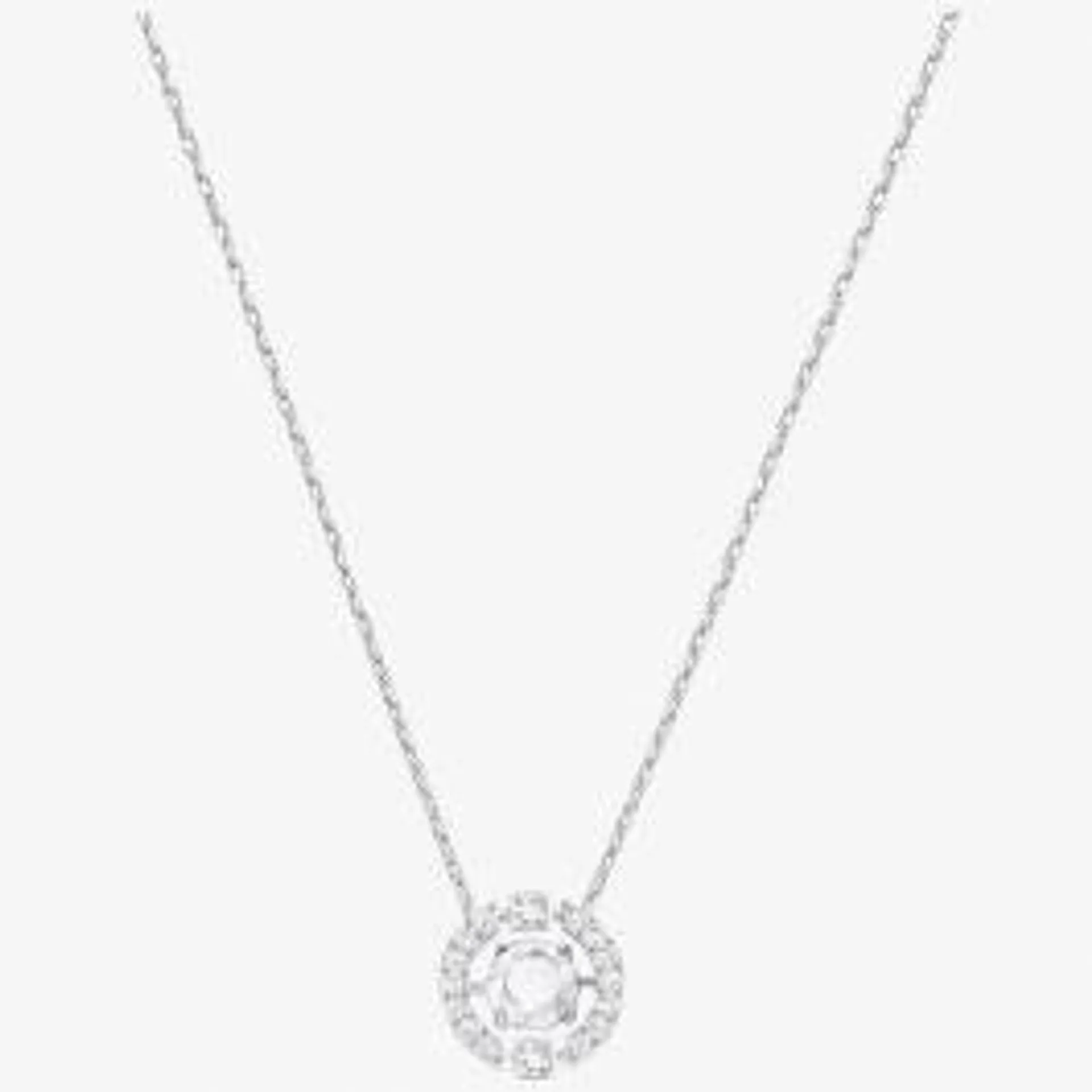 Swarovski Sparkling Silver Dancing Crystal Necklace 5286137