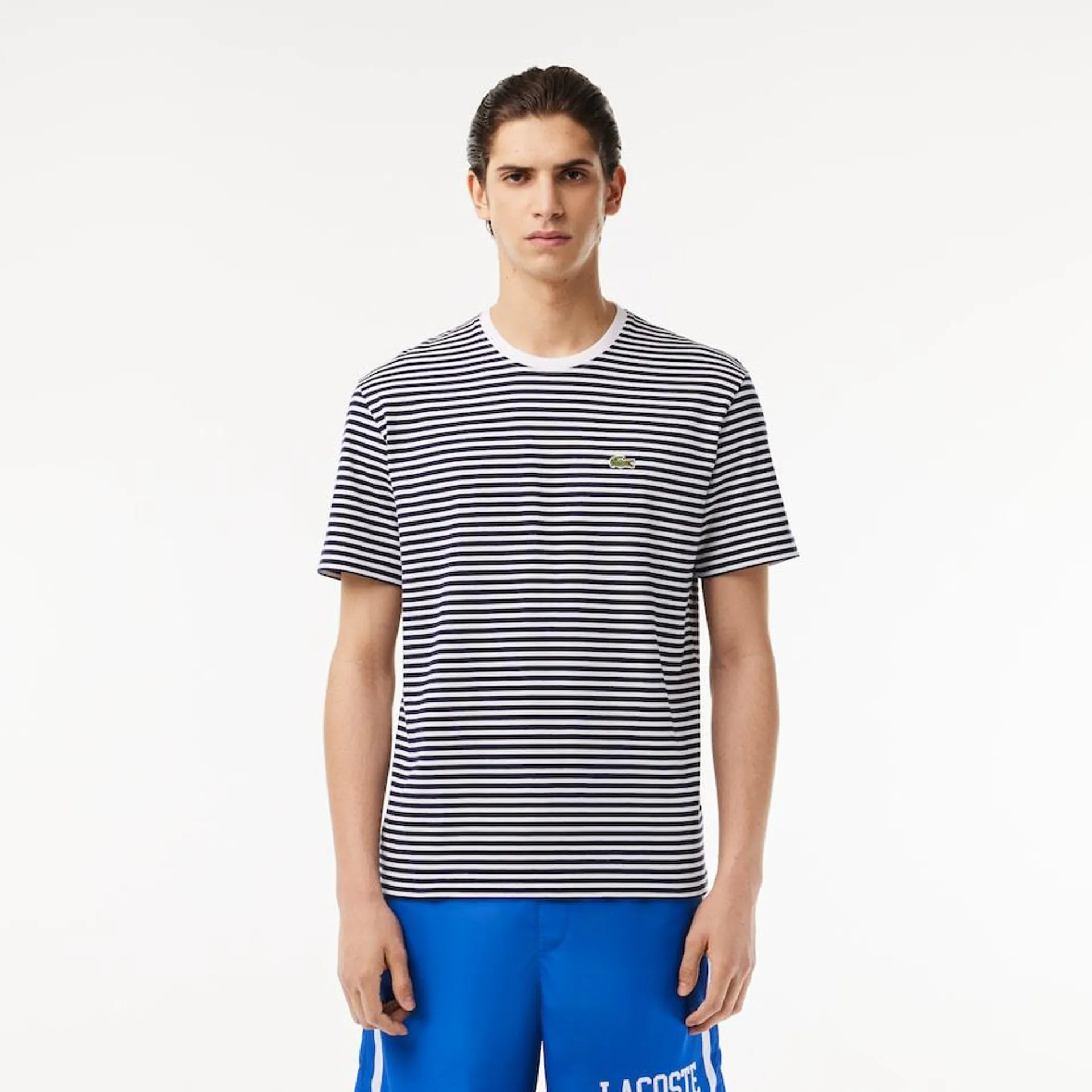 Heavy Cotton Striped T-shirt