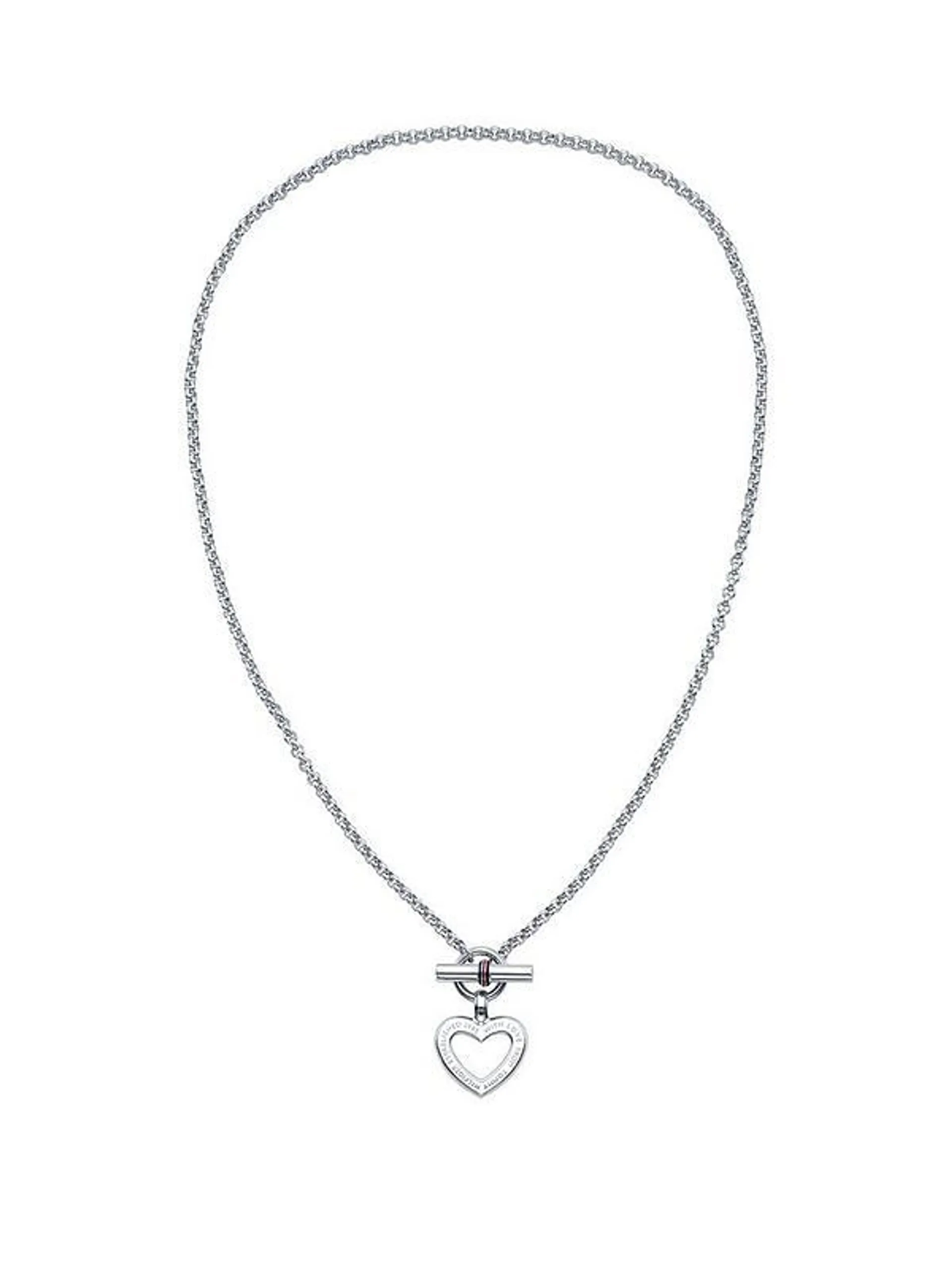 Women's Heart Toggle Necklace