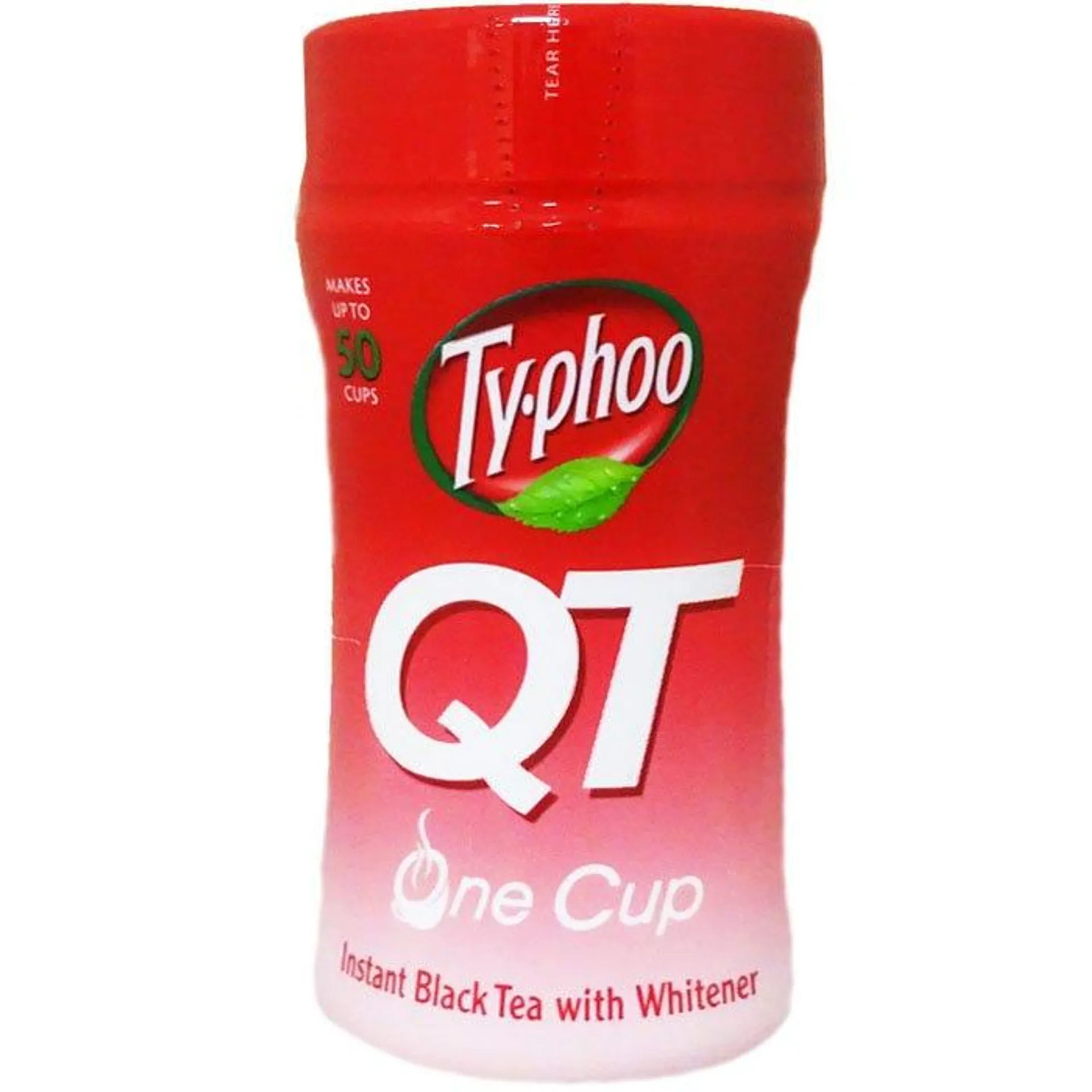 Typhoo QT One Cup Instant Black Tea with Whitener 125g