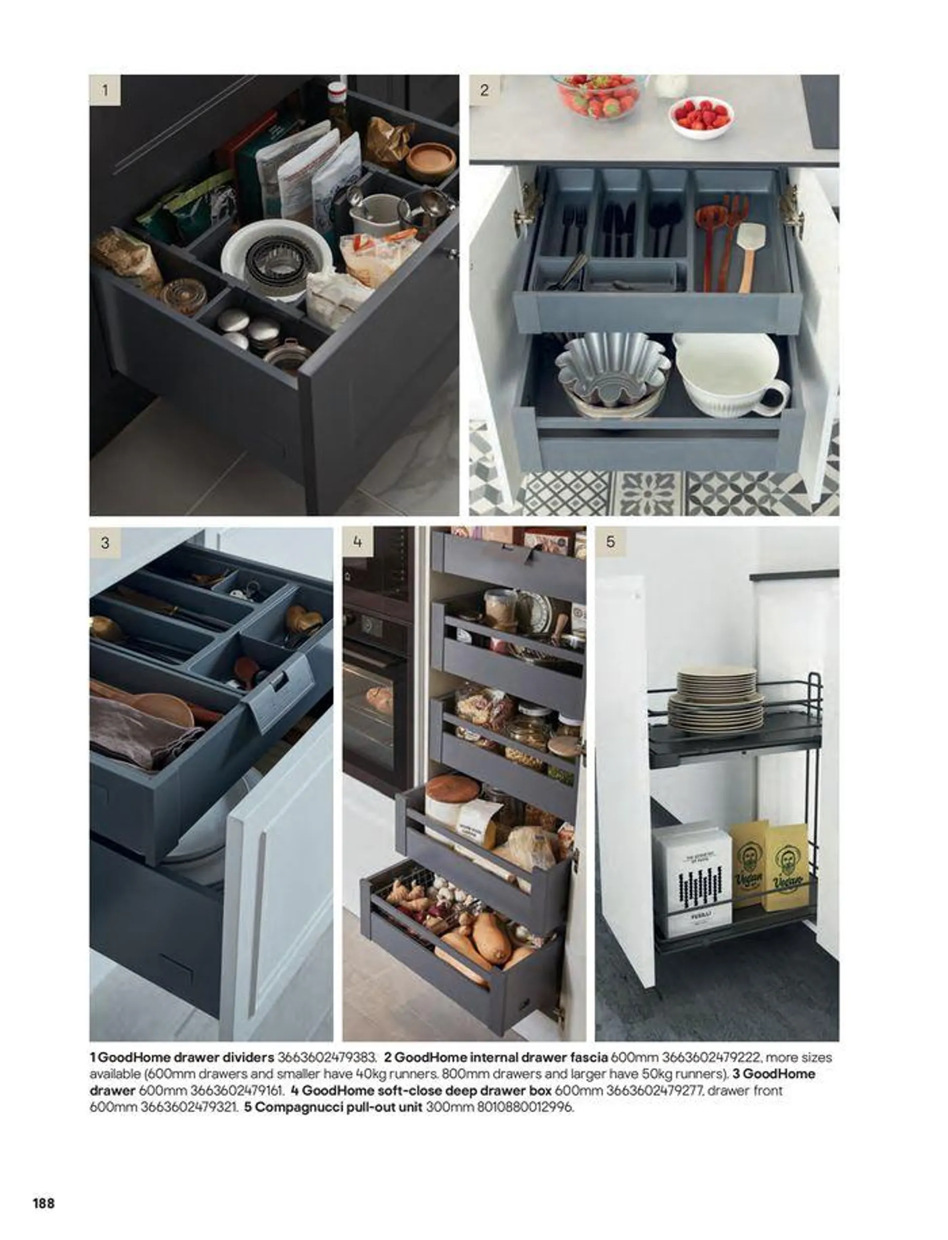 Kitchens from 16 August to 31 December 2024 - Catalogue Page 188